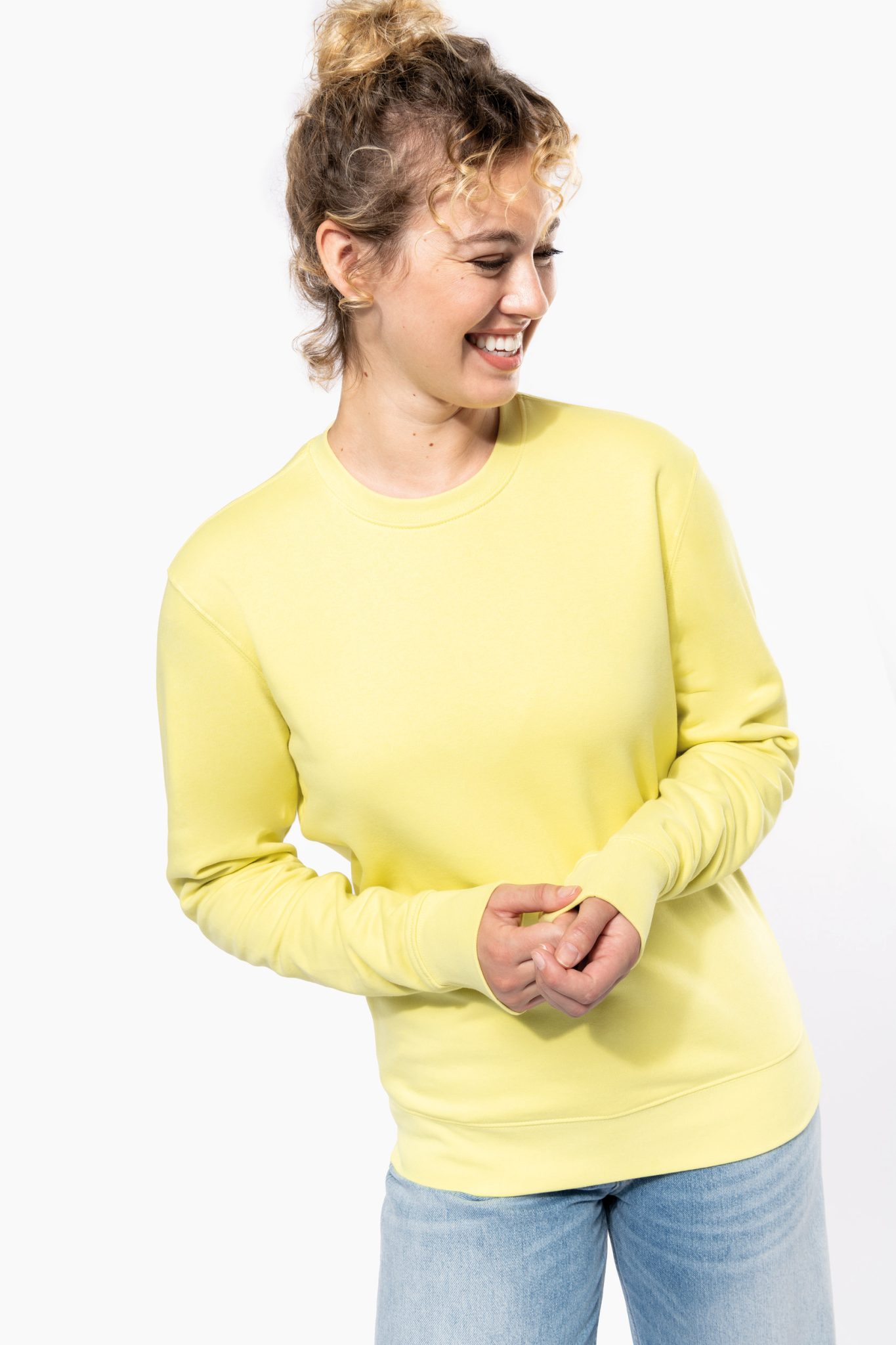 Miniature 7 pour Sweat-shirt écoresponsable col rond unisexe