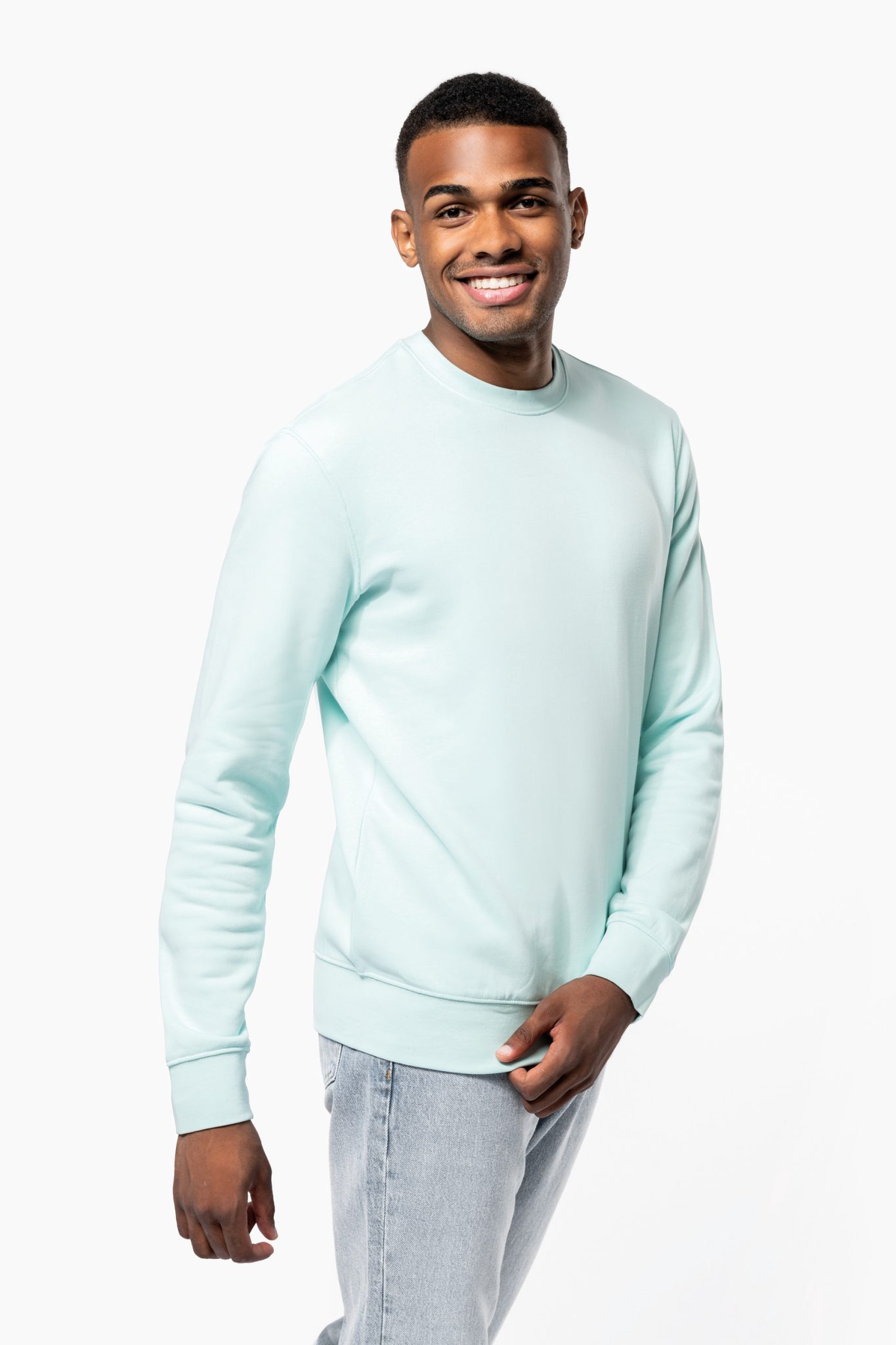Miniature 4 pour Sweat-shirt écoresponsable col rond unisexe