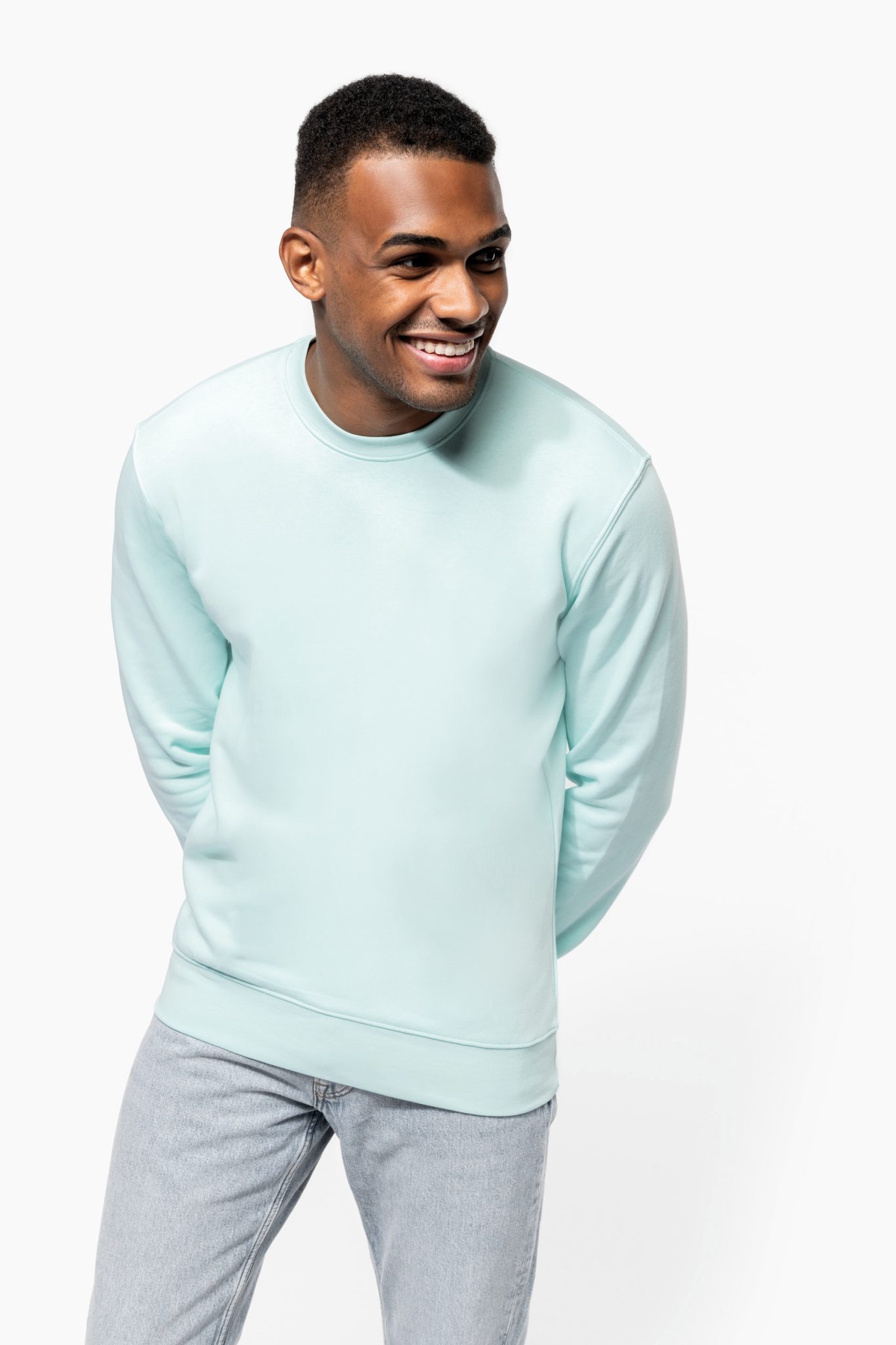 Miniature 2 pour Sweat-shirt écoresponsable col rond unisexe