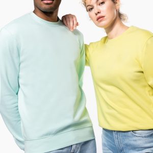 Visuel Sweat-shirt écoresponsable col rond unisexe