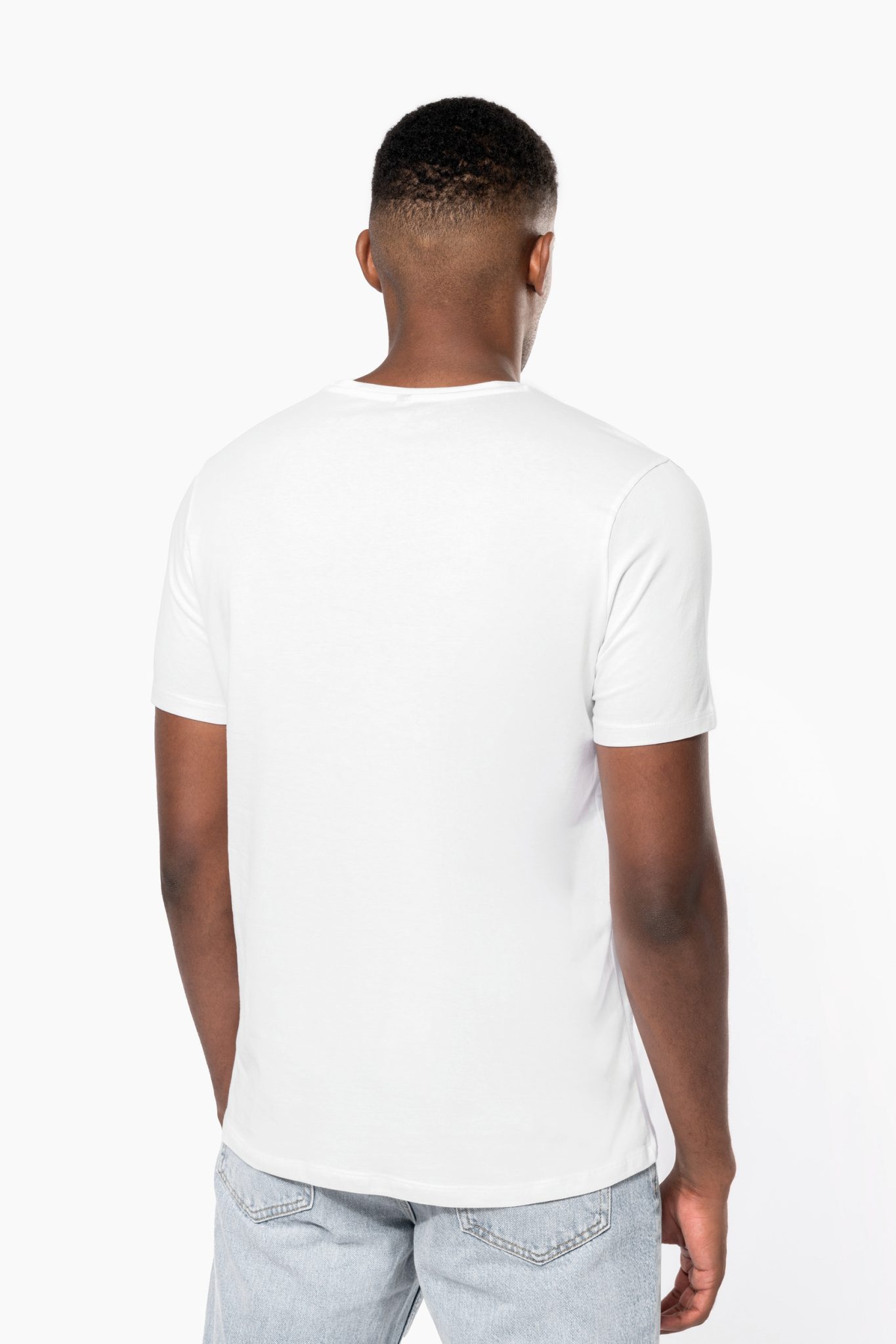 Miniature 2 pour T-shirt manches courtes col V homme
