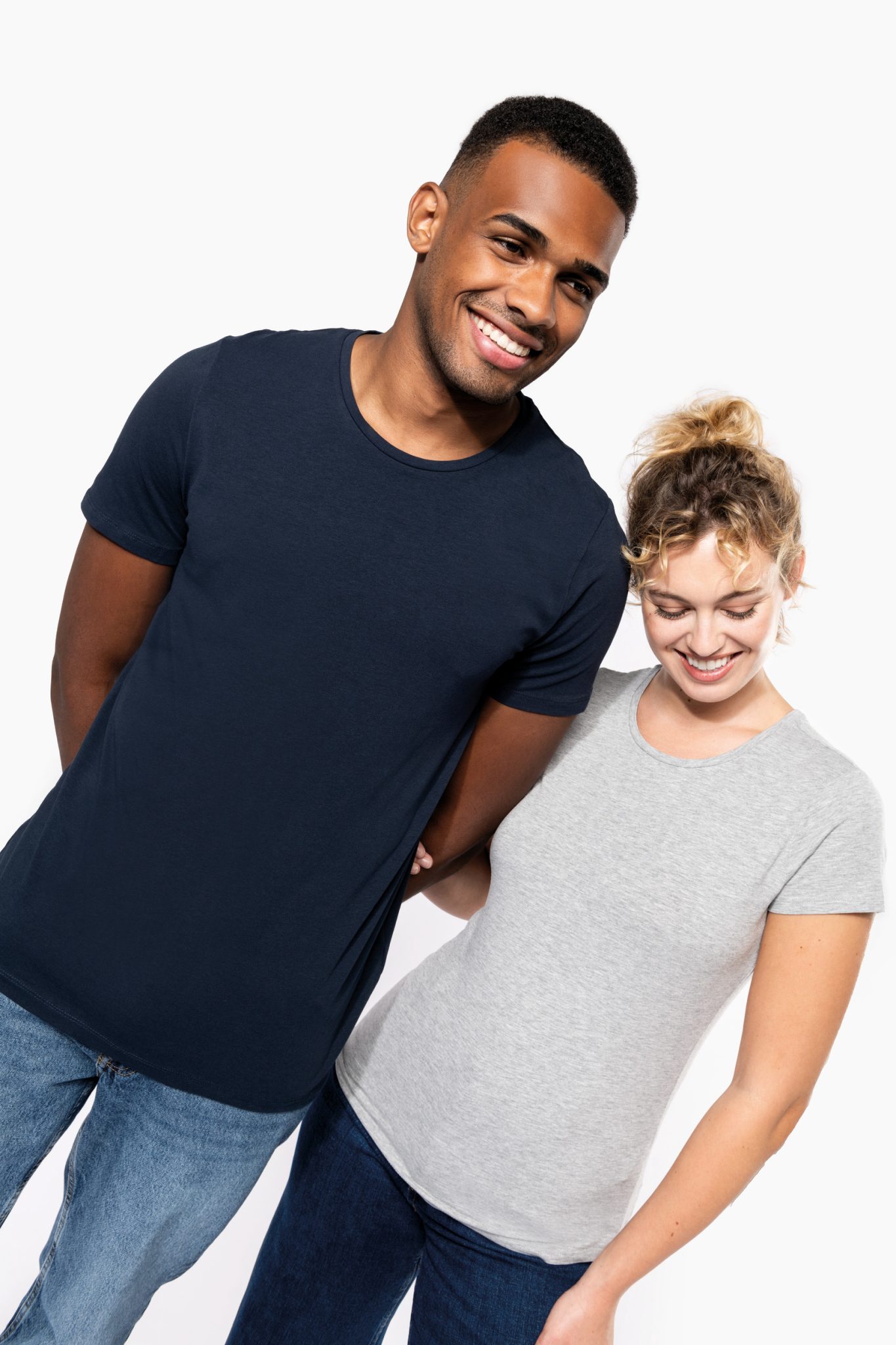Miniature 7 pour T-shirt col rond manches courtes femme