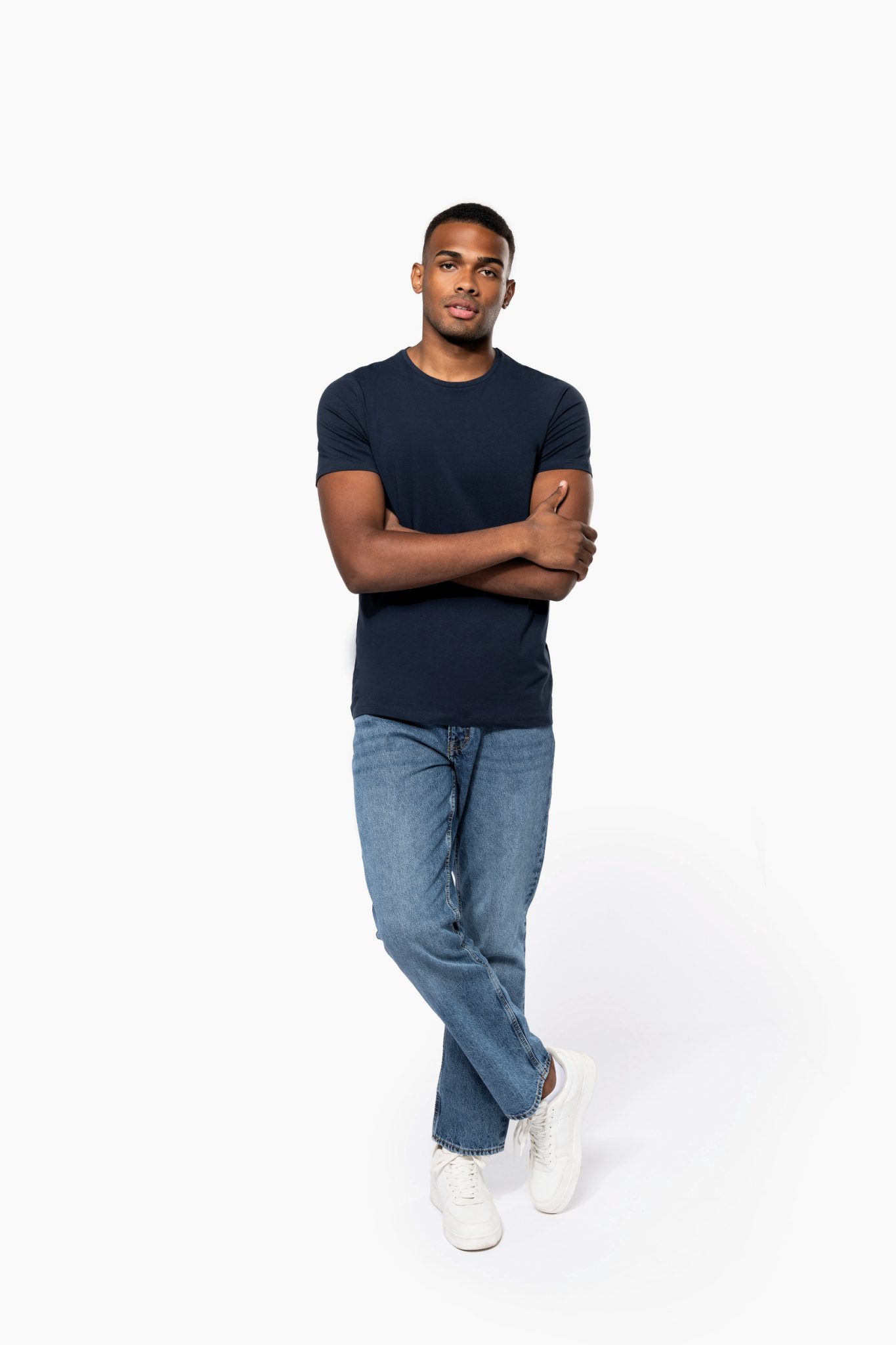 Miniature 6 pour T-shirt col rond manches courtes homme