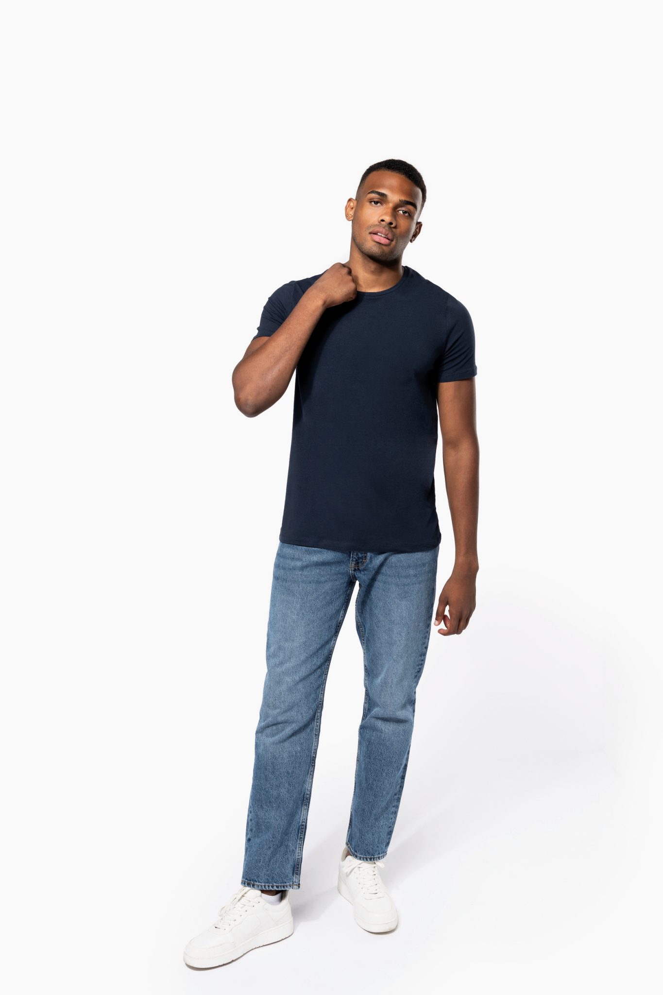 Miniature 5 pour T-shirt col rond manches courtes homme