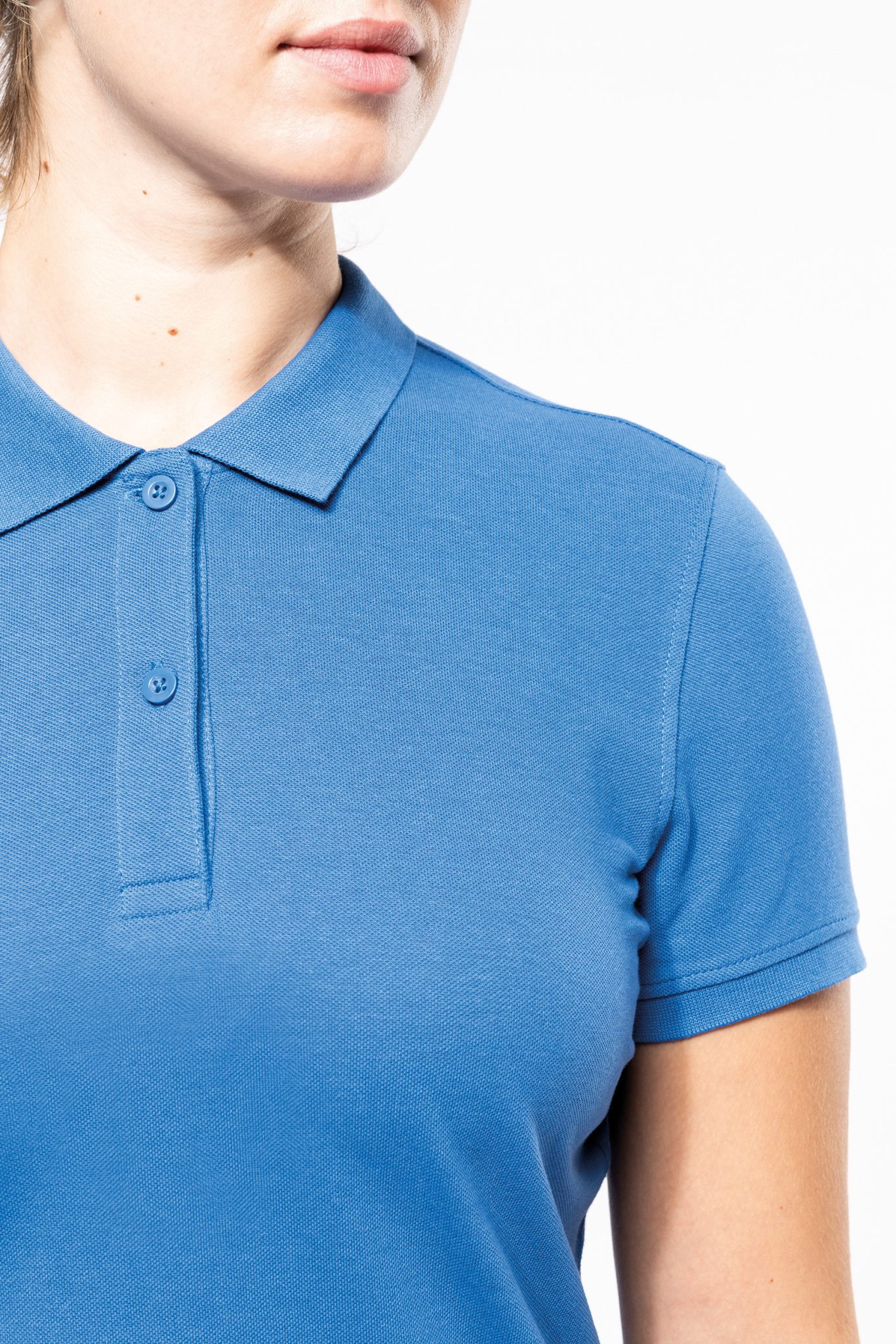 Miniature 11 pour Polo piqué Bio180 femme