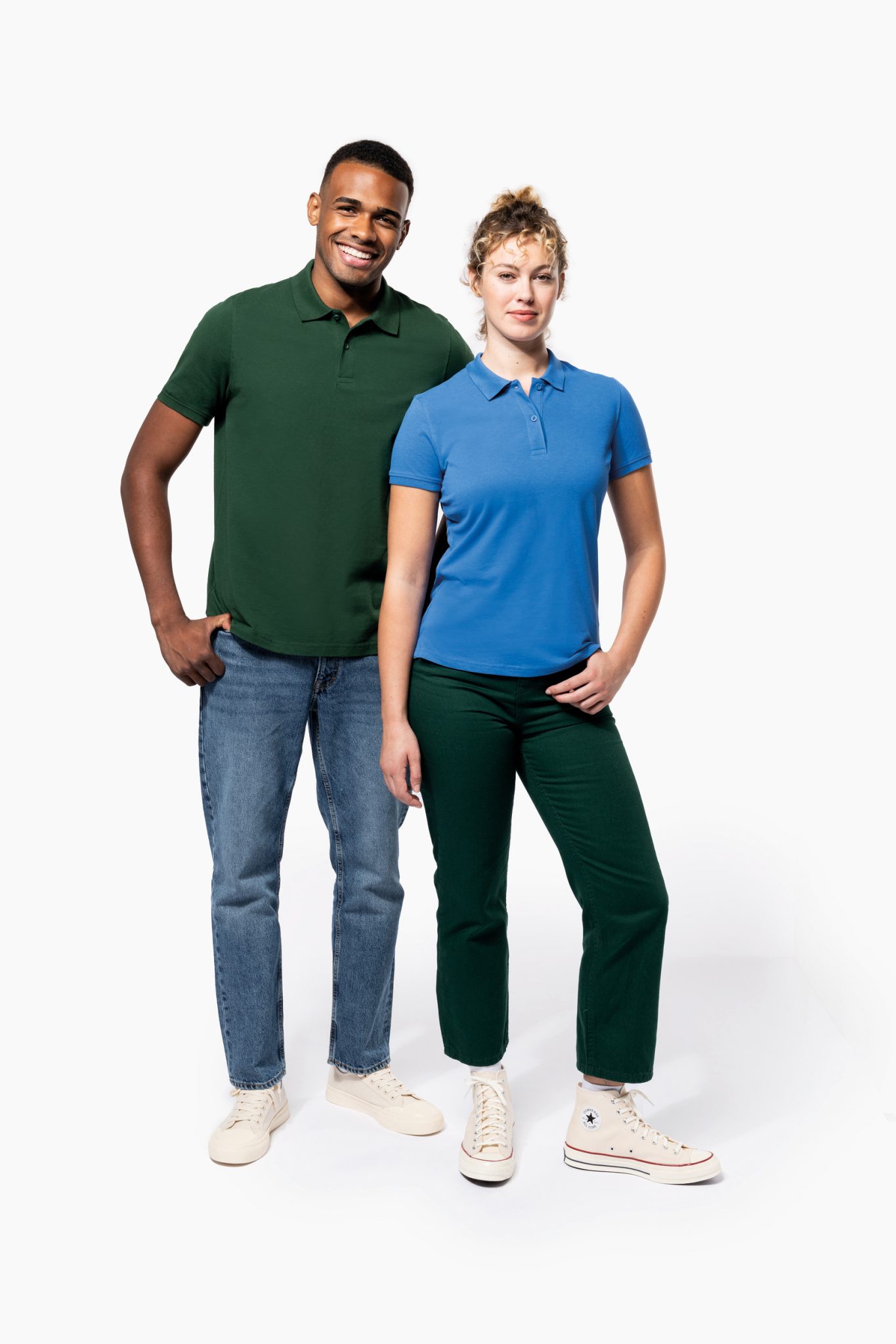 Miniature 7 pour Polo piqué Bio180 homme