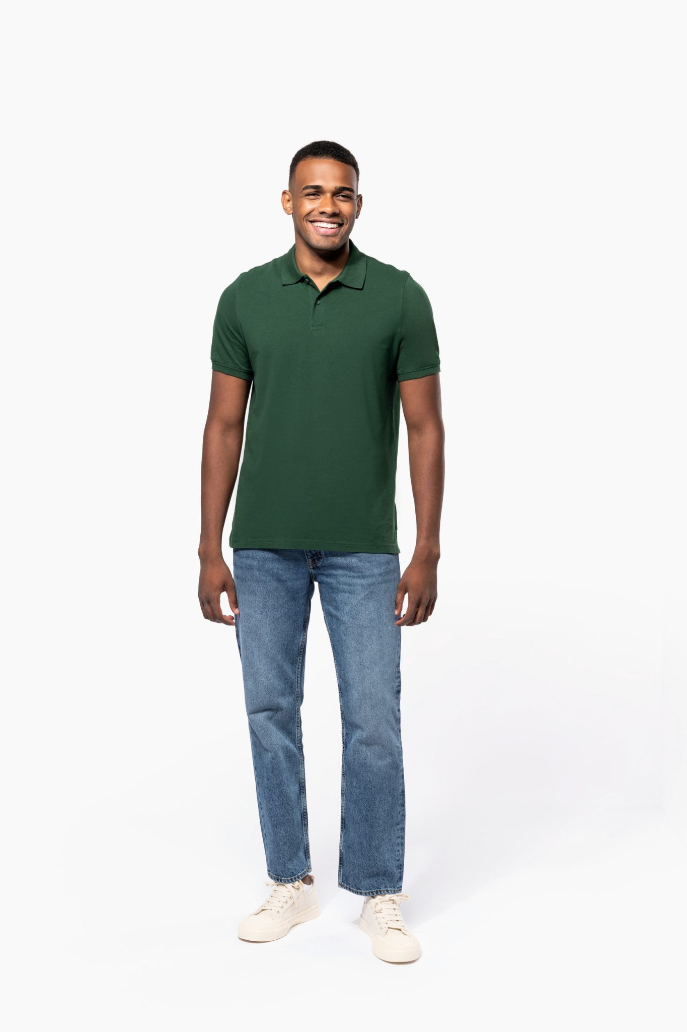 Miniature 4 pour Polo piqué Bio180 homme