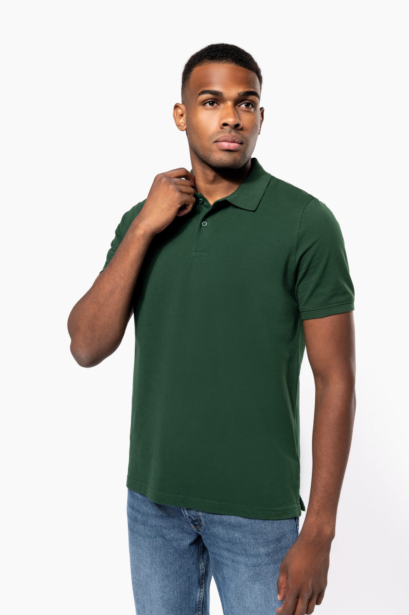 Miniature 3 pour Polo piqué Bio180 homme