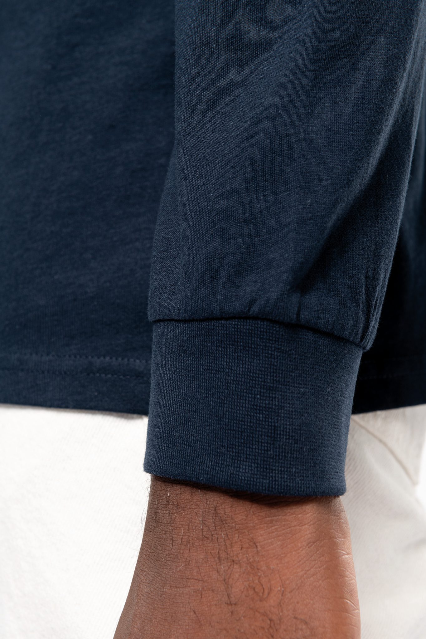 Miniature 11 pour Polo jersey manches longues homme