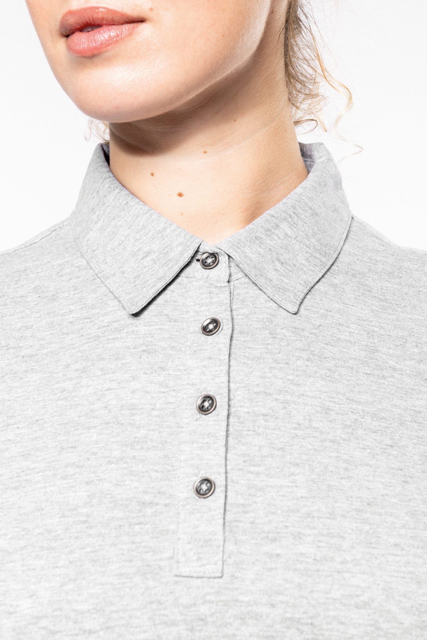 Miniature 11 pour Polo jersey manches courtes femme