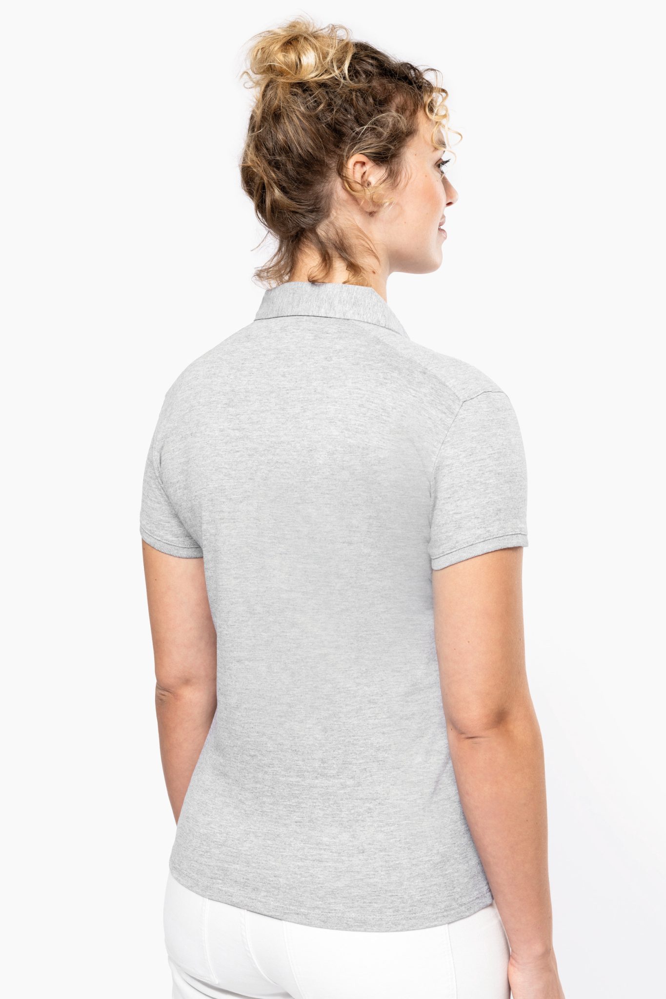 Miniature 2 pour Polo jersey manches courtes femme