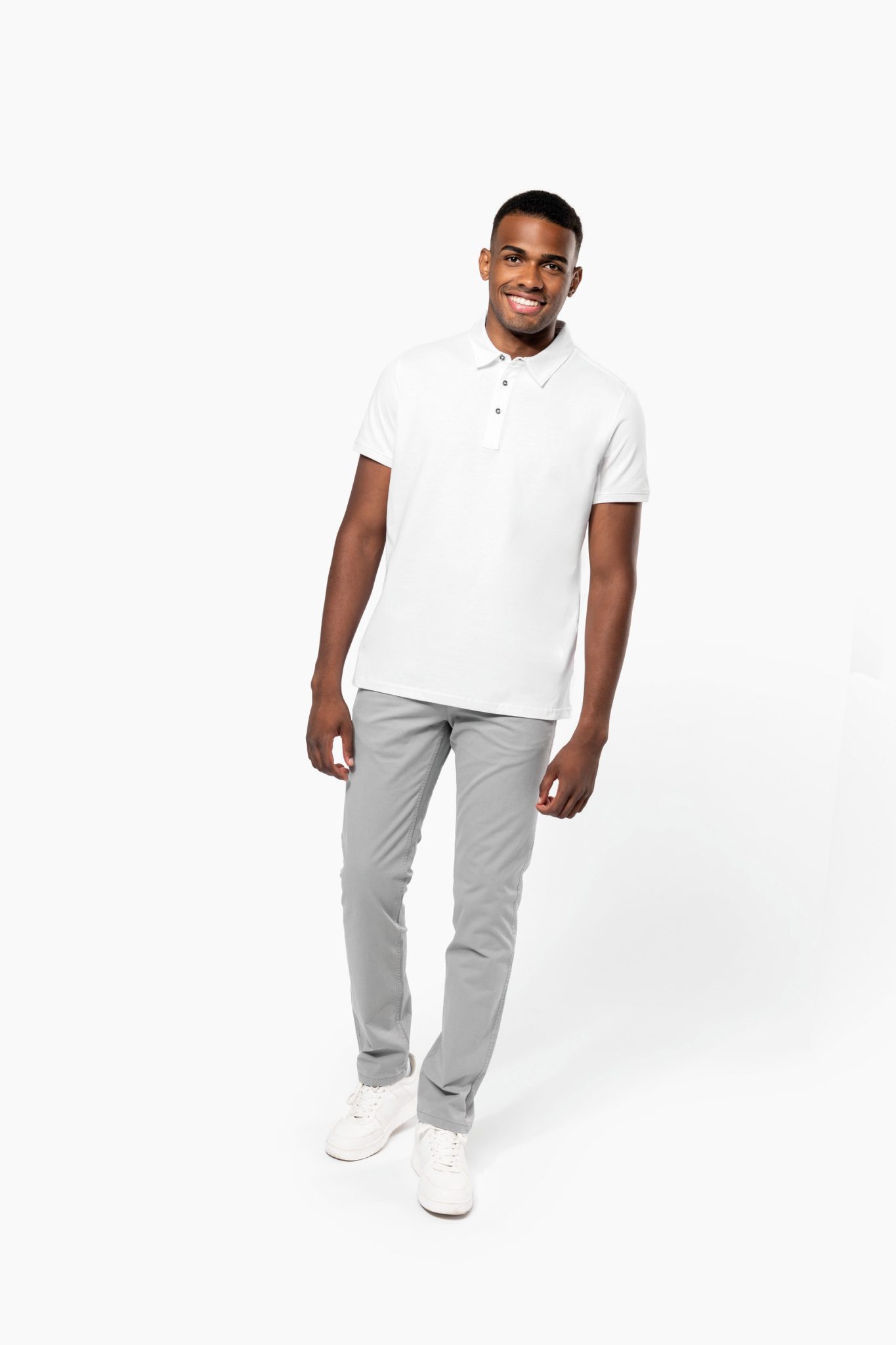 Miniature 5 pour Polo jersey manches courtes homme