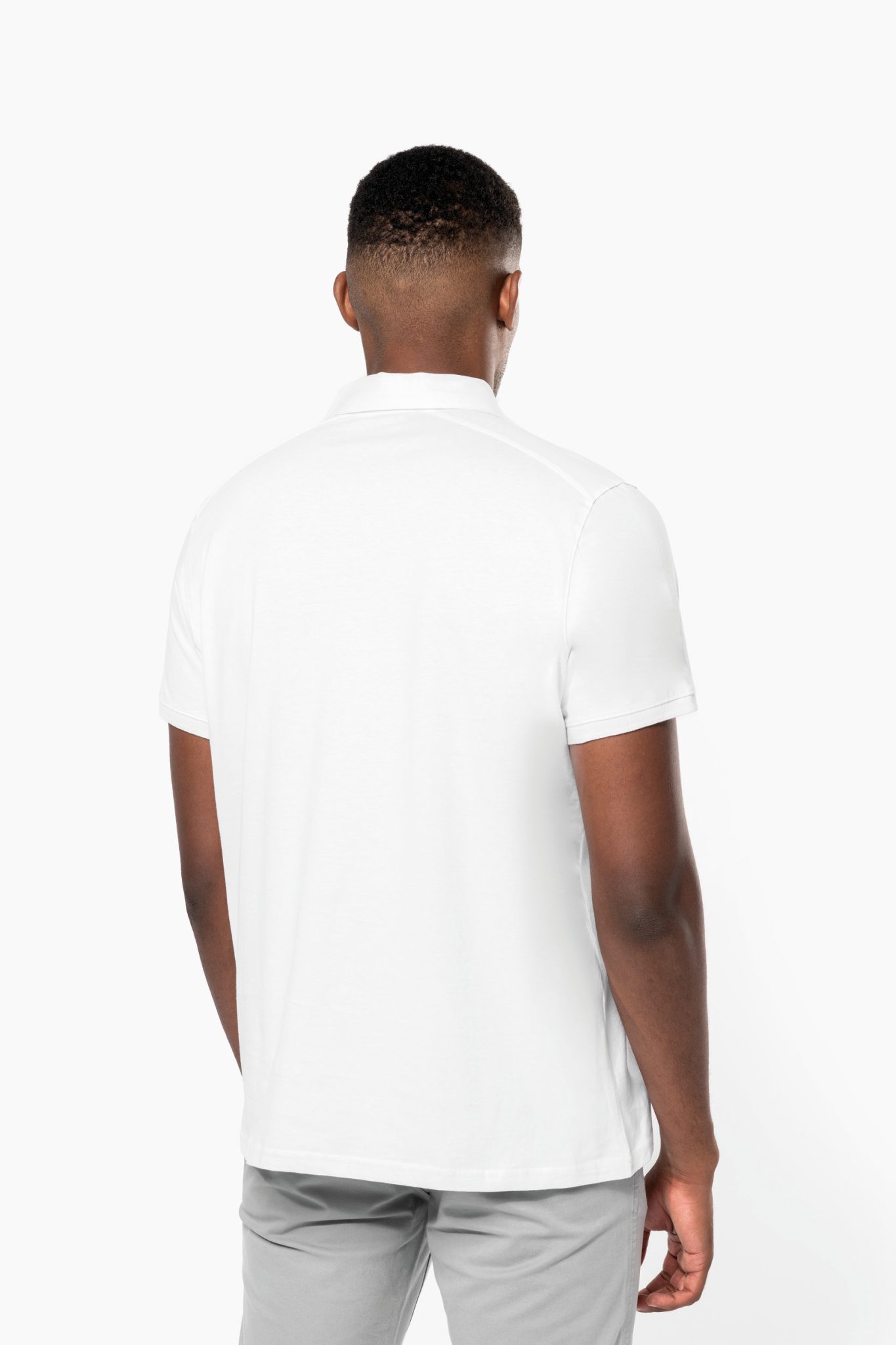 Miniature 2 pour Polo jersey manches courtes homme