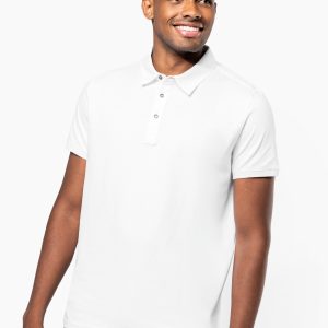Visuel Polo jersey manches courtes homme