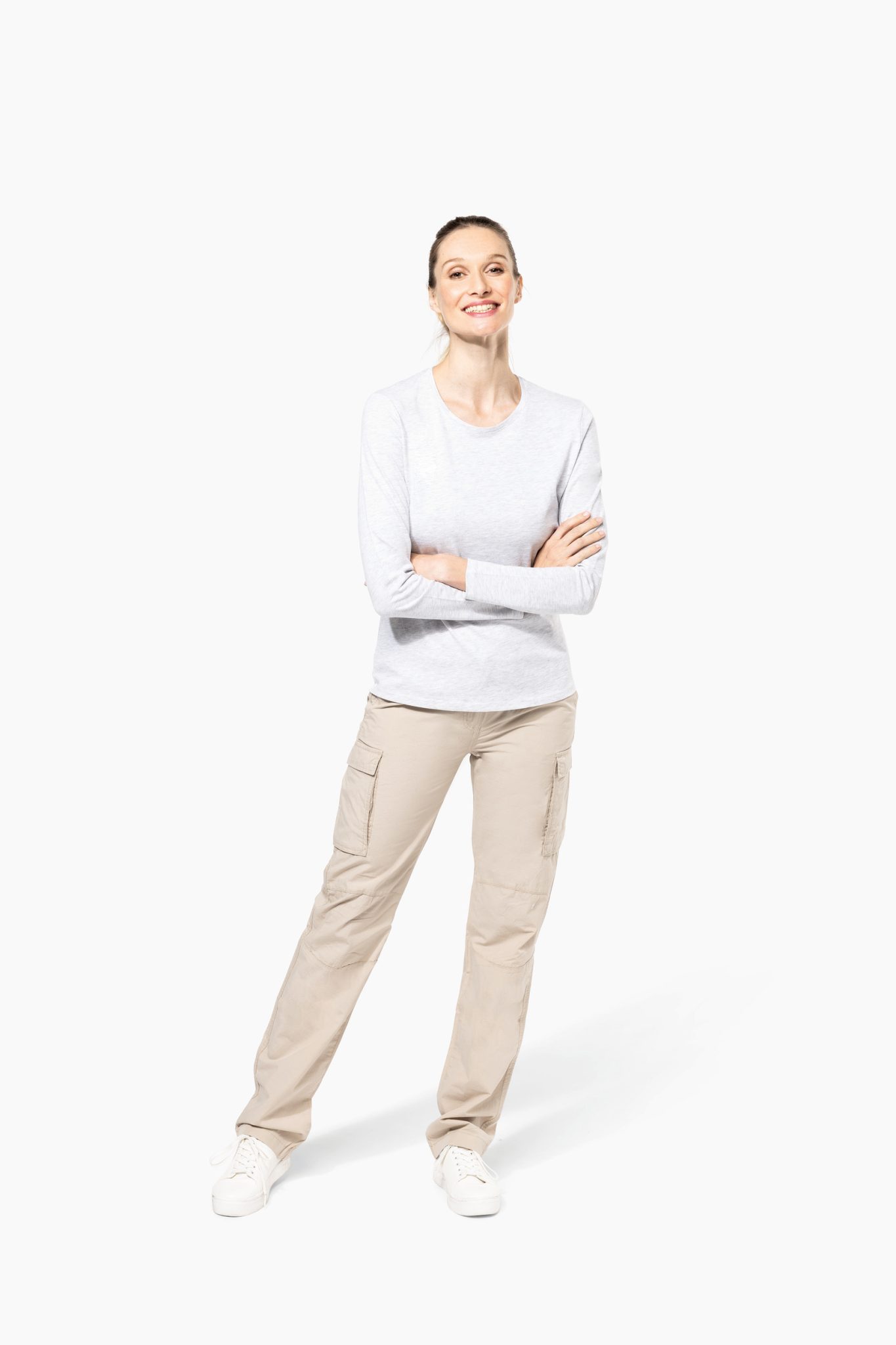 Miniature 3 pour Pantalon léger multipoches femme