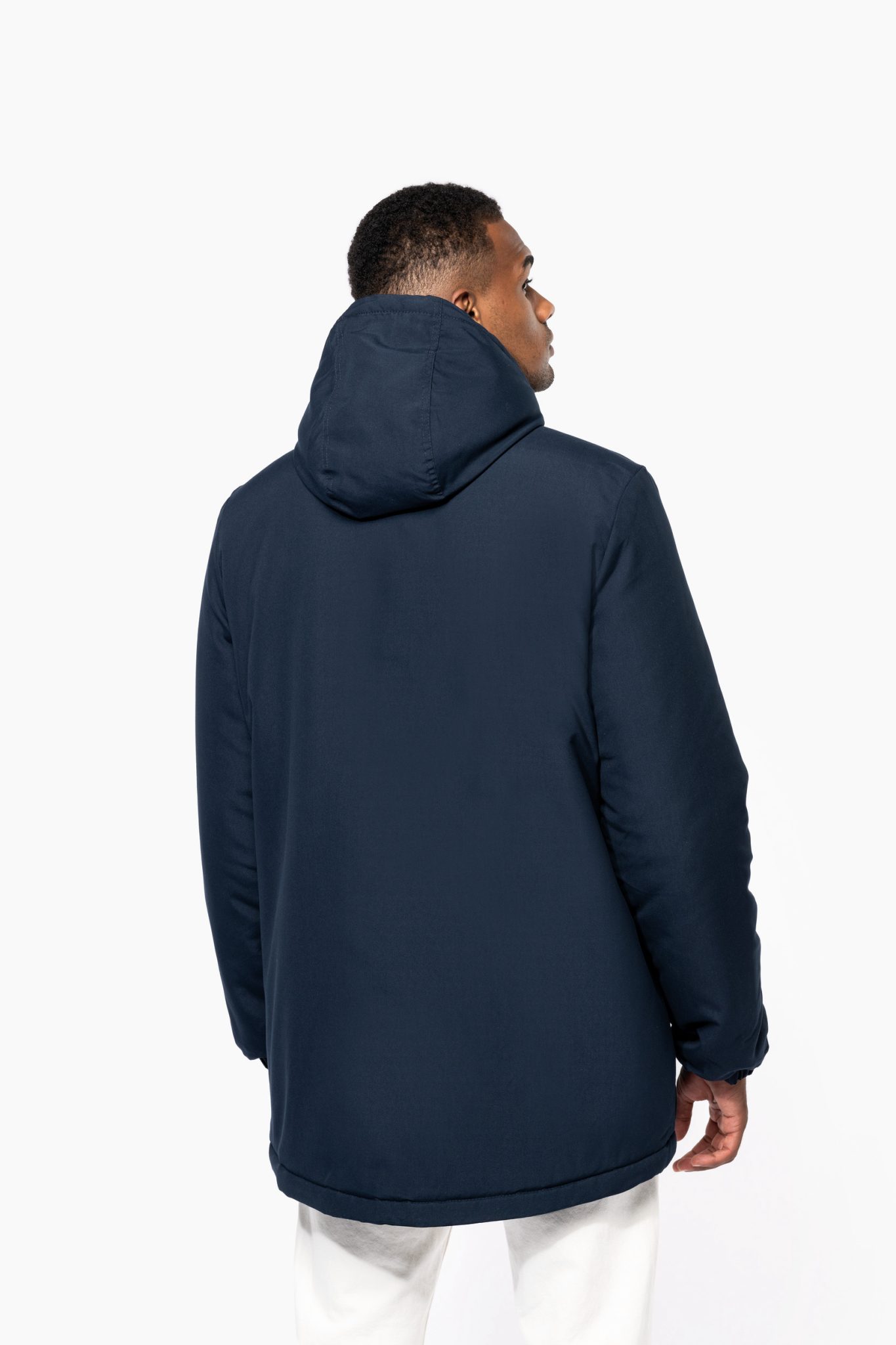 Miniature 3 pour Parka à capuche recyclée unisexe