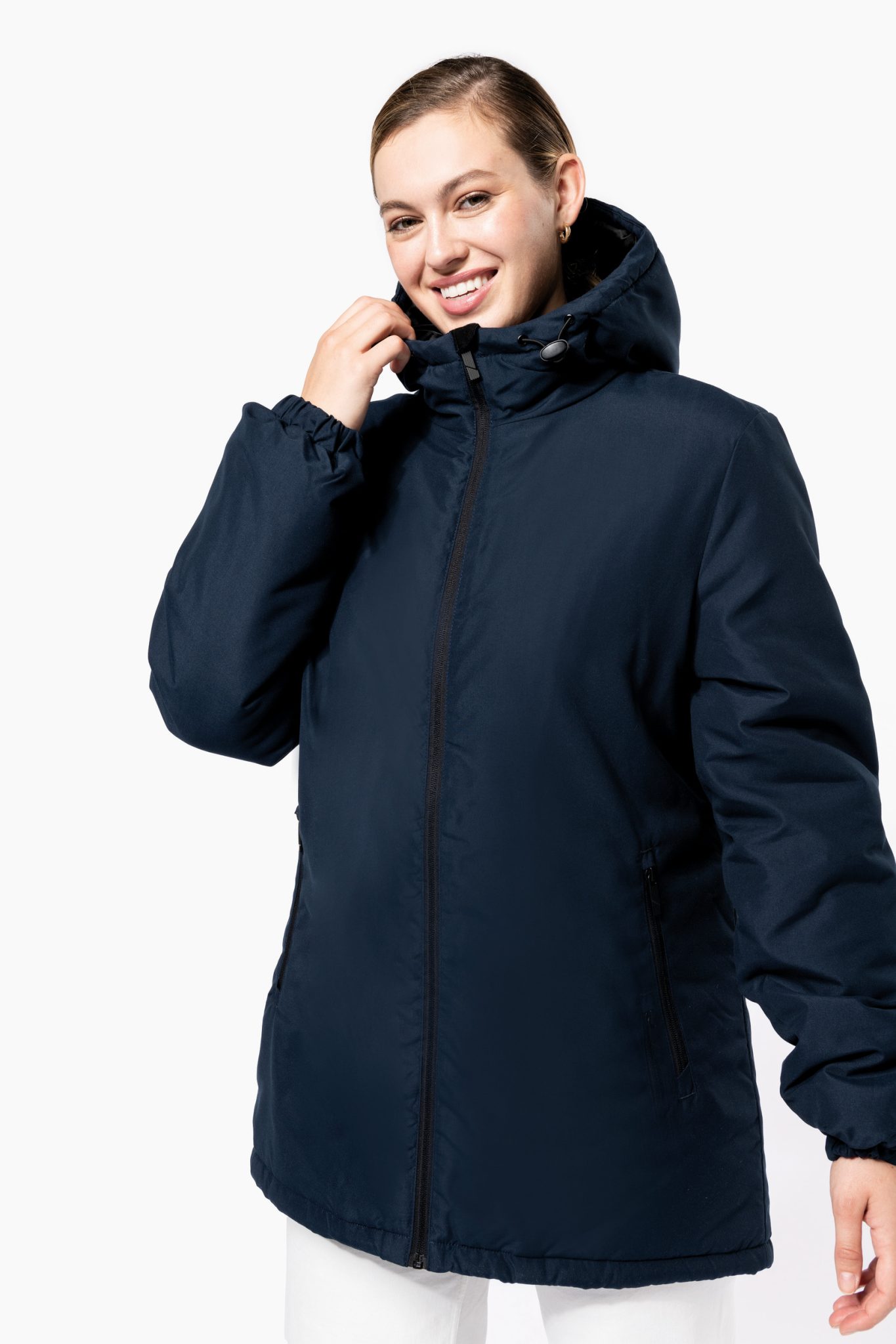 Miniature 11 pour Parka à capuche recyclée unisexe