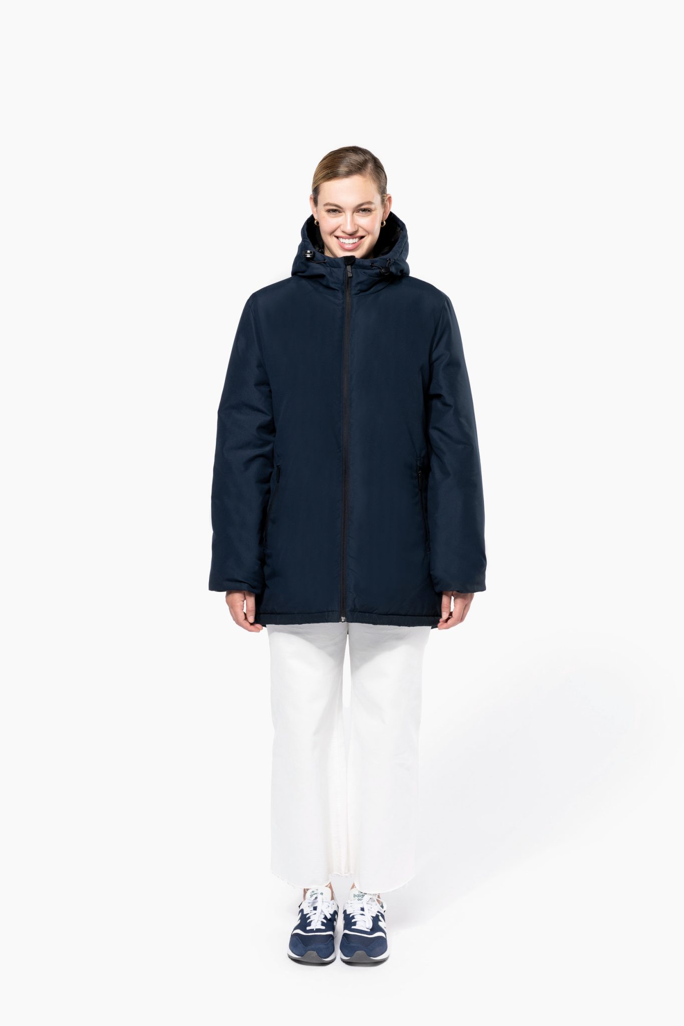 Miniature 13 pour Parka à capuche recyclée unisexe