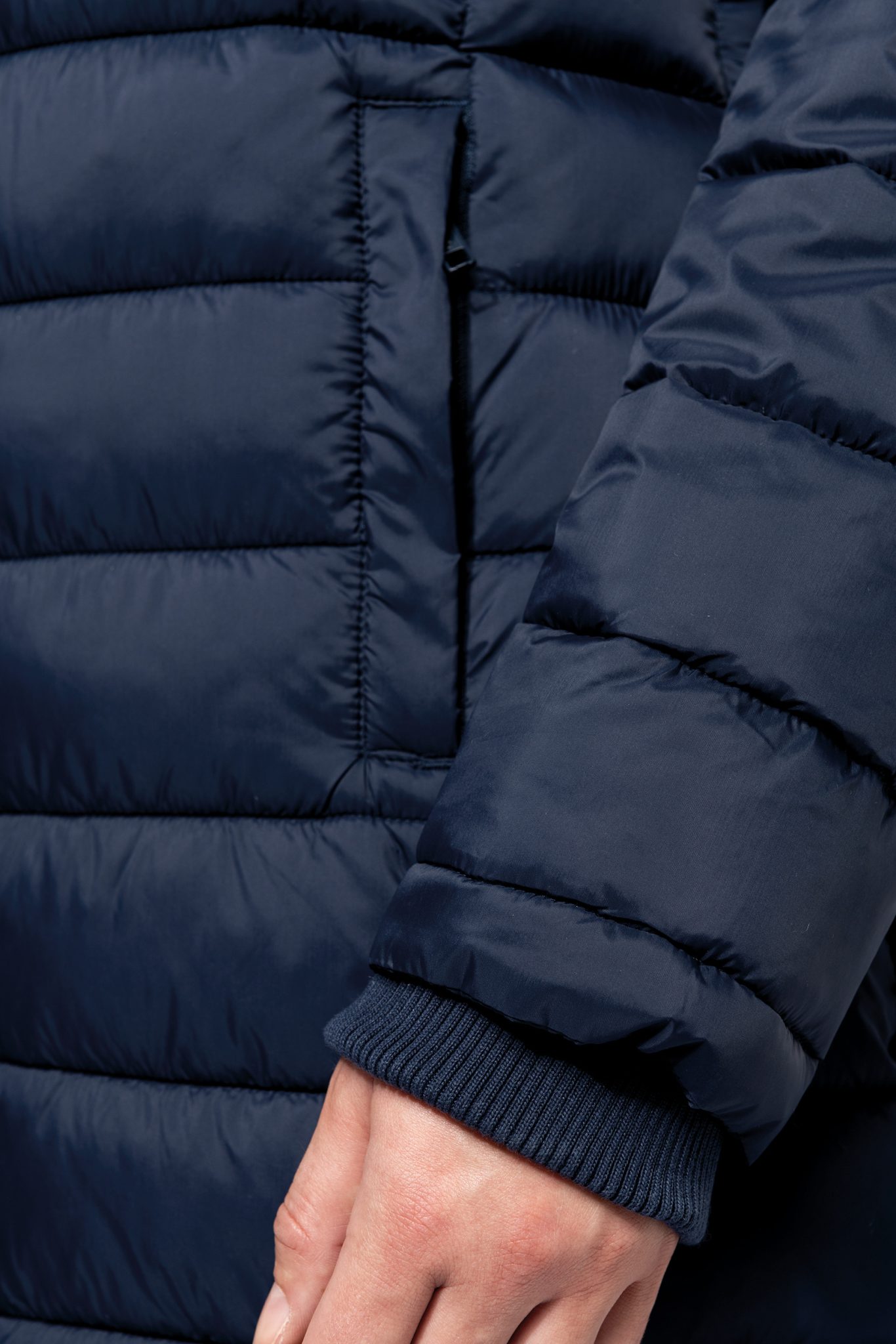 Miniature 11 pour Parka doudoune légère à capuche femme