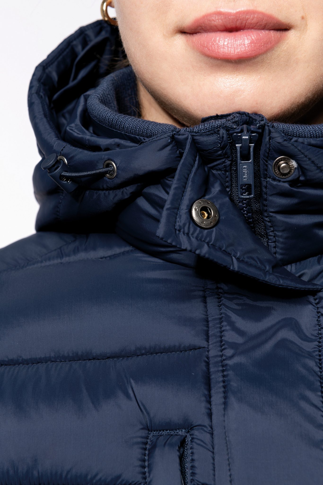 Miniature 10 pour Parka doudoune légère à capuche femme