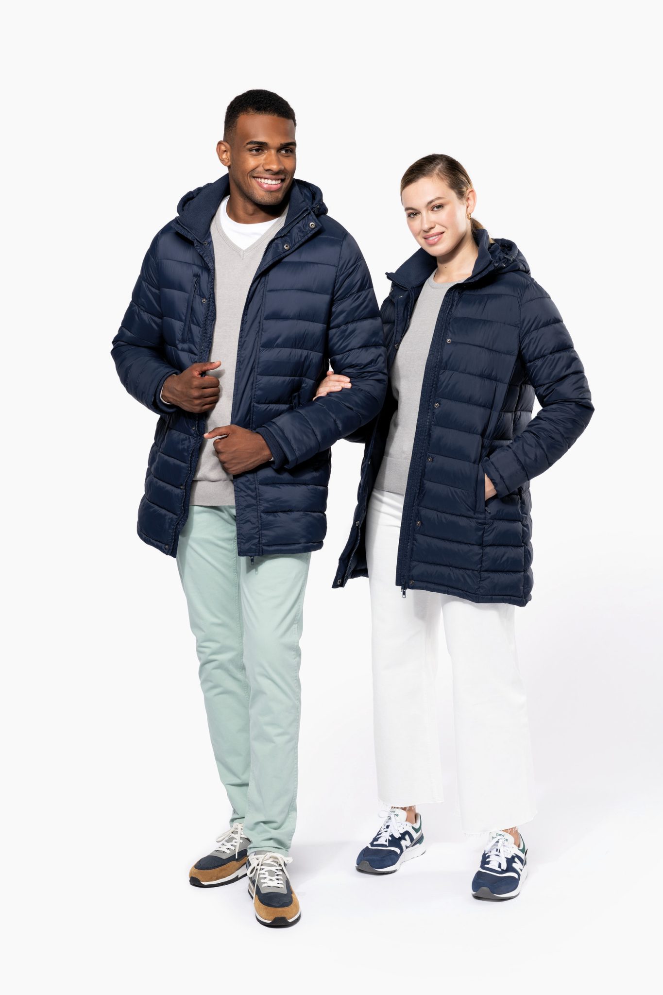 Miniature 8 pour Parka doudoune légère à capuche femme