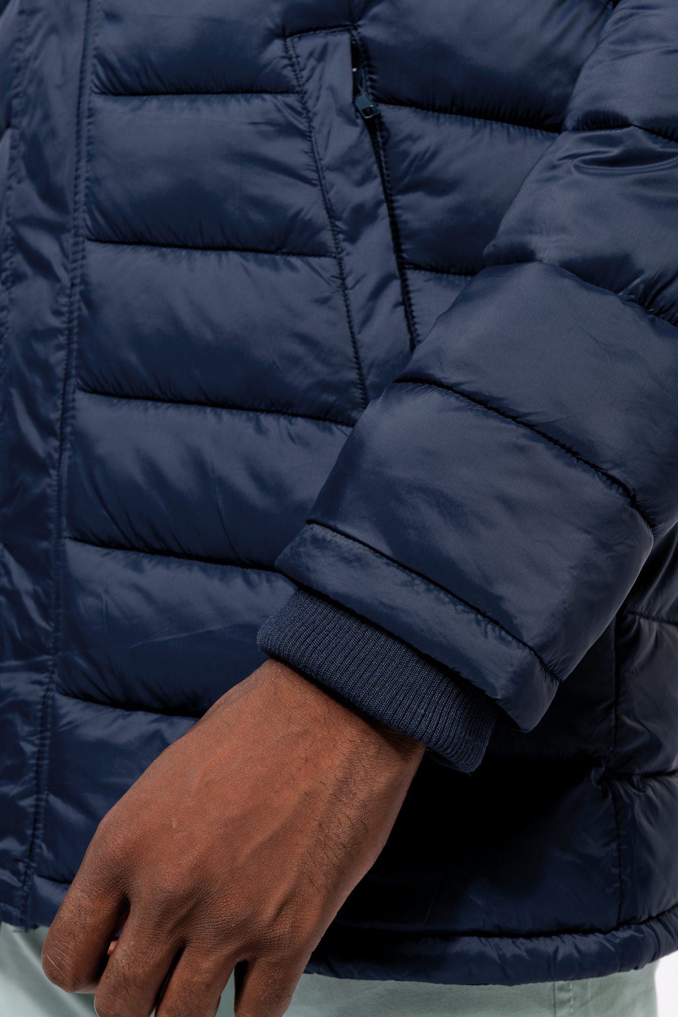Miniature 11 pour Parka doudoune légère à capuche homme