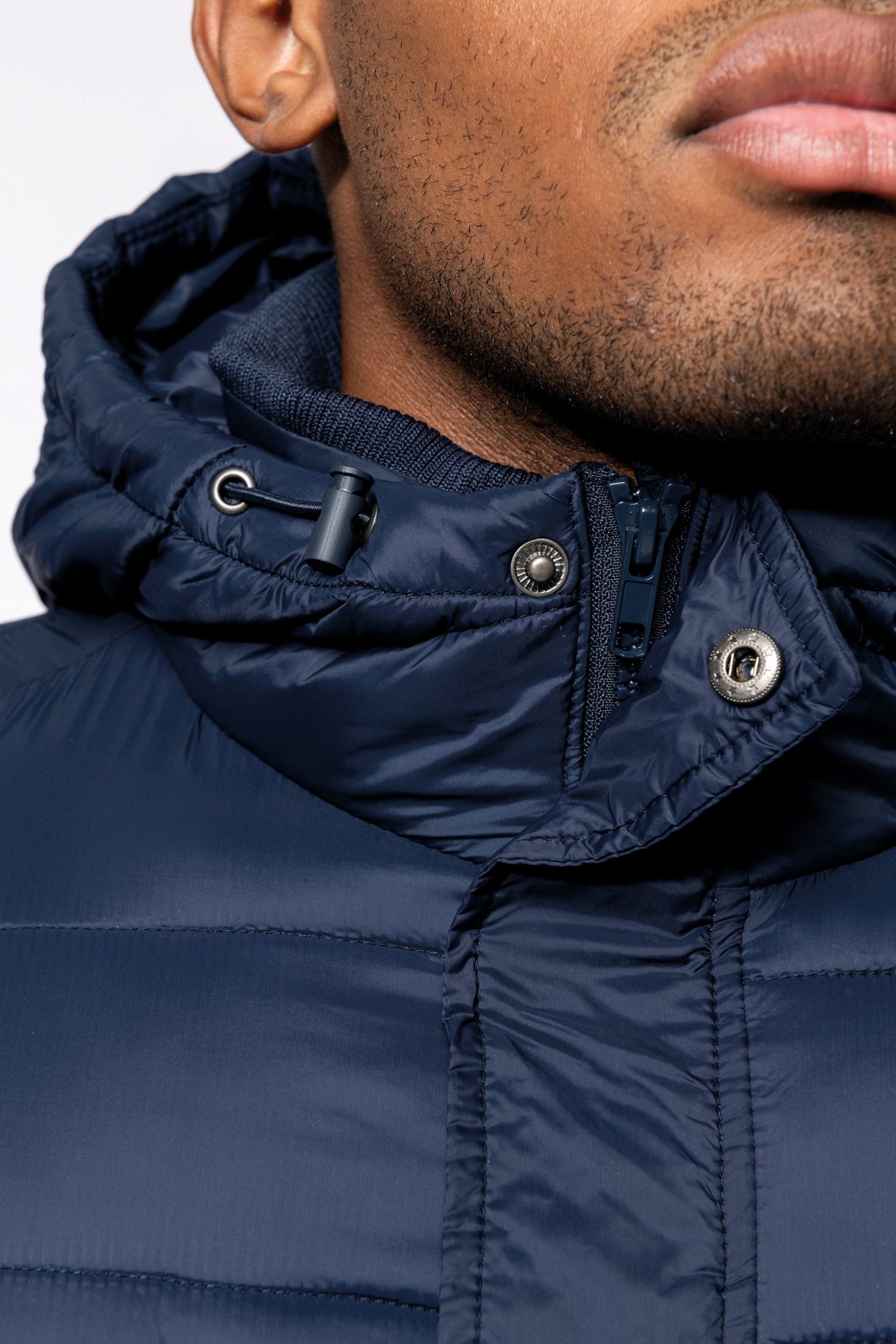 Miniature 10 pour Parka doudoune légère à capuche homme