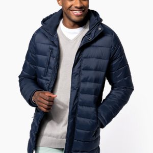 Visuel Parka doudoune légère à capuche homme