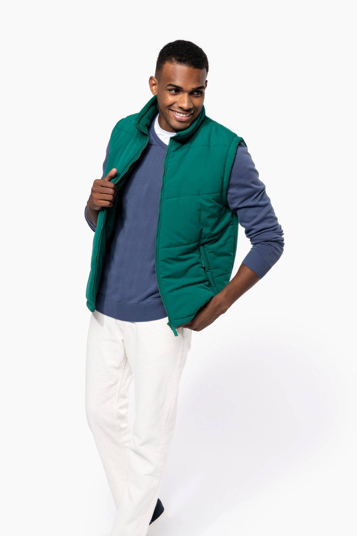 Miniature 5 pour Bodywarmer doublé polaire unisexe