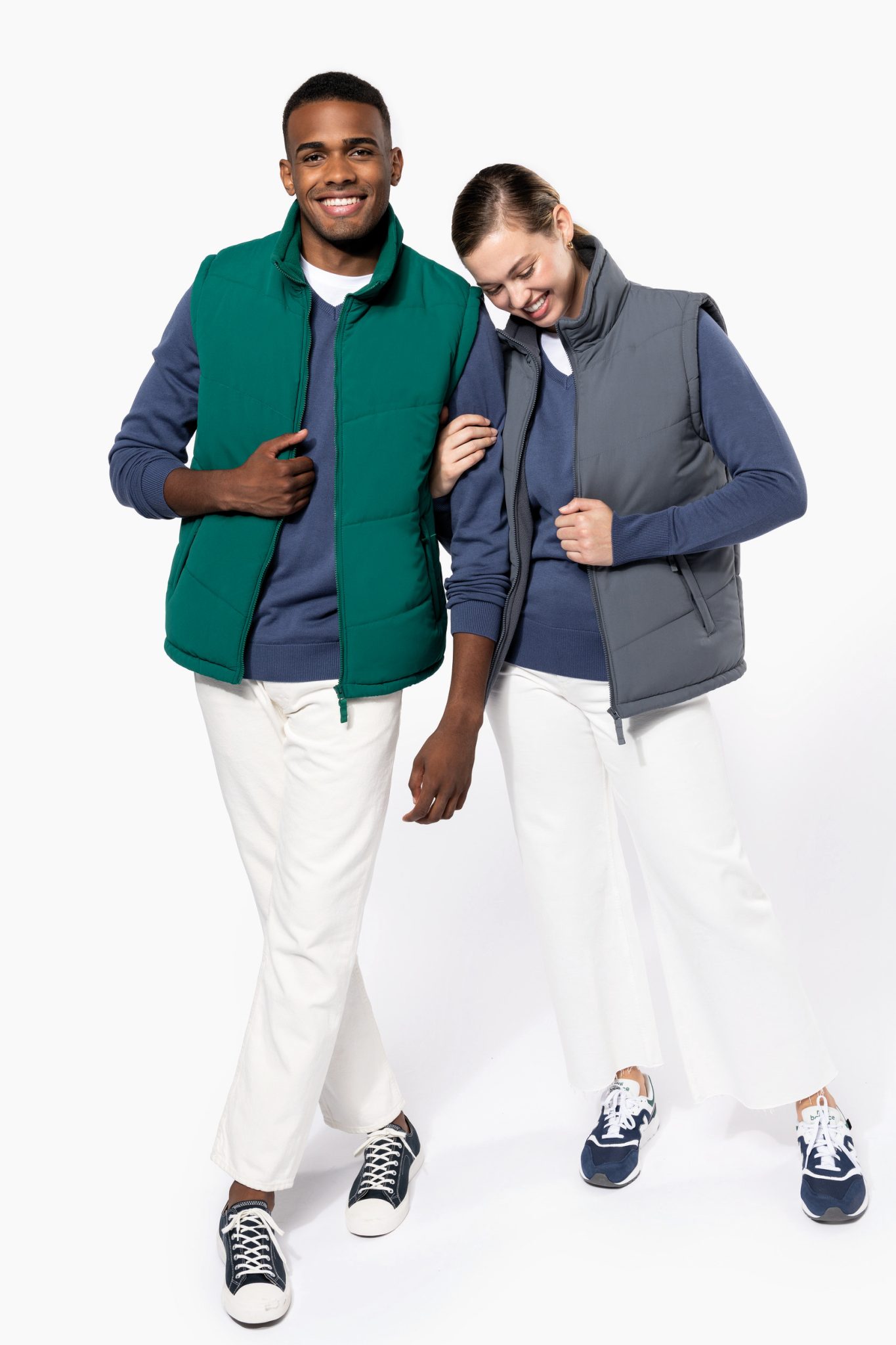 Miniature 13 pour Bodywarmer doublé polaire unisexe