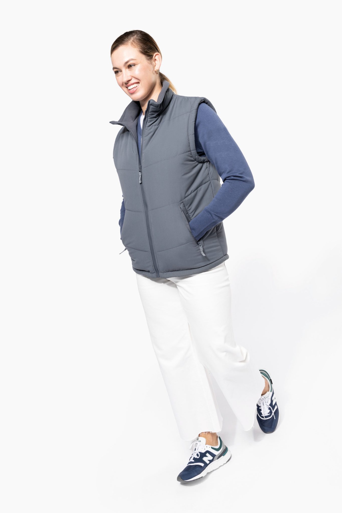 Miniature 11 pour Bodywarmer doublé polaire unisexe