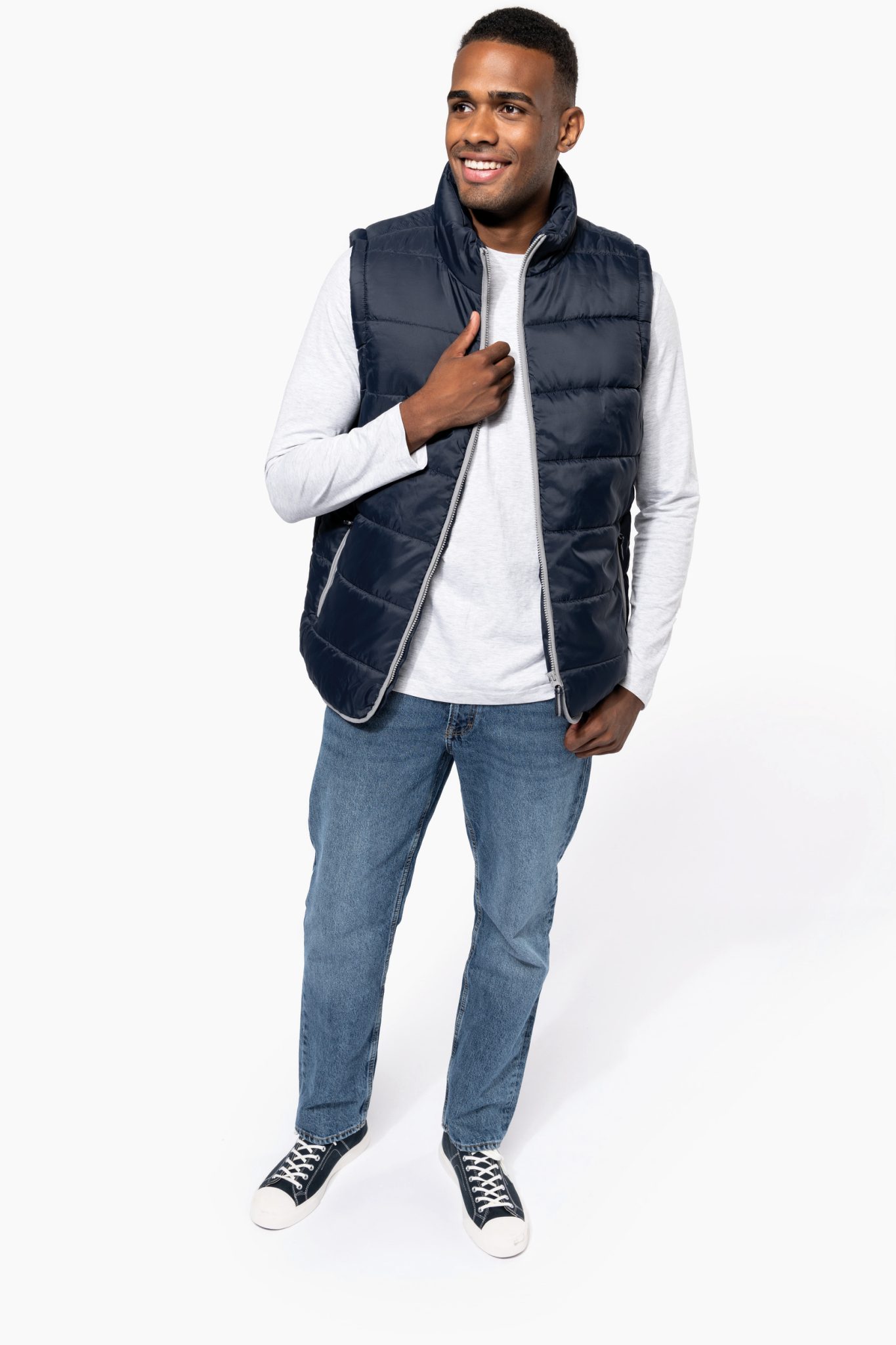 Miniature 10 pour Bodywarmer matelassé unisexe