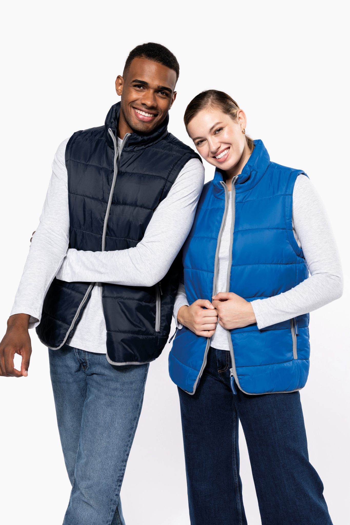 Miniature 1 pour Bodywarmer matelassé unisexe