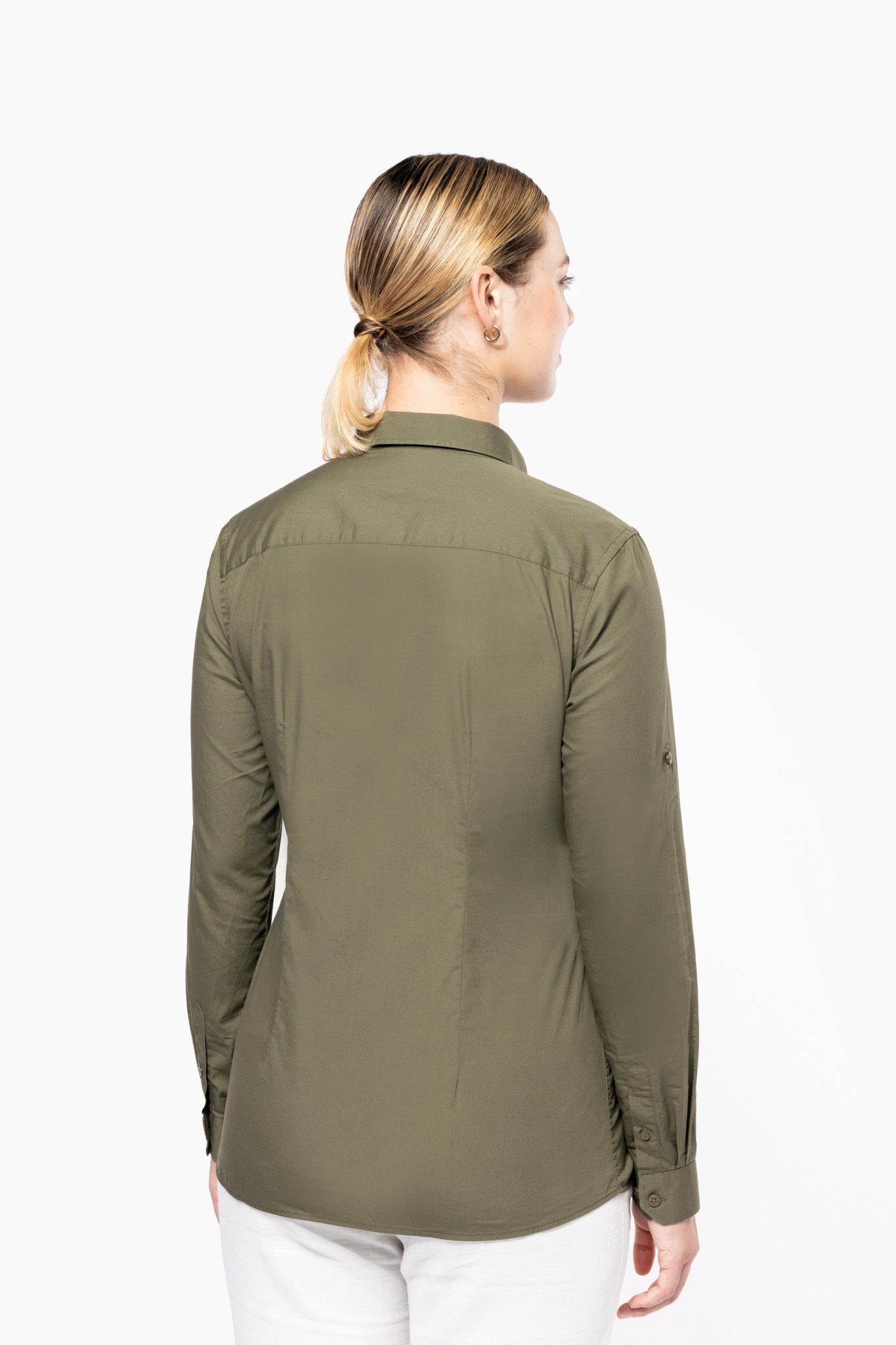 Miniature 2 pour Chemise safari manches longues femme
