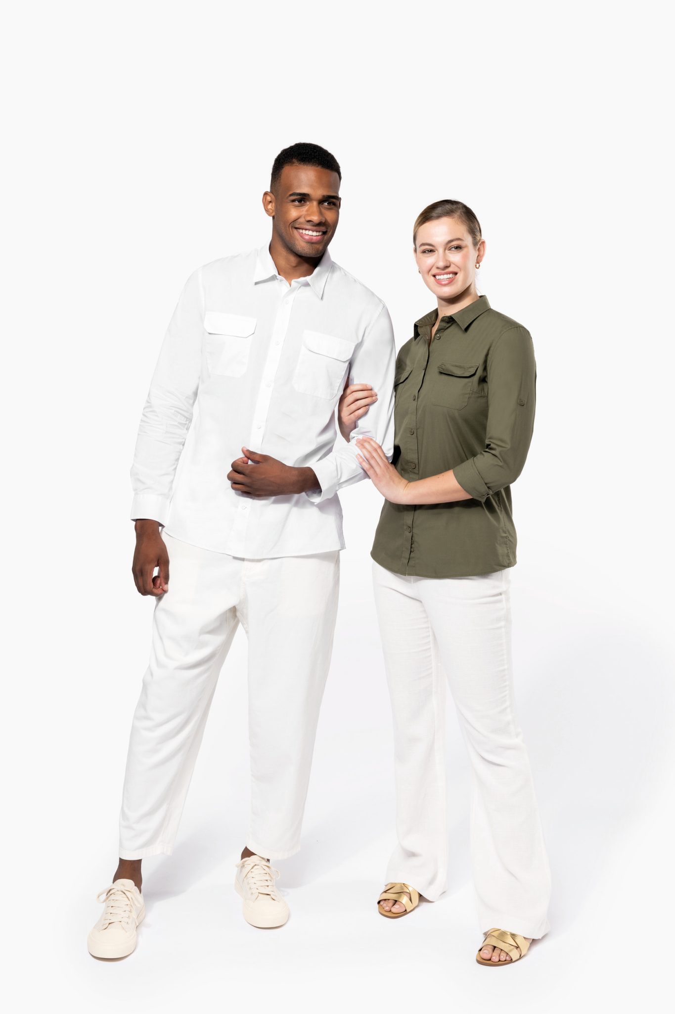 Miniature 7 pour Chemise safari manches longues homme