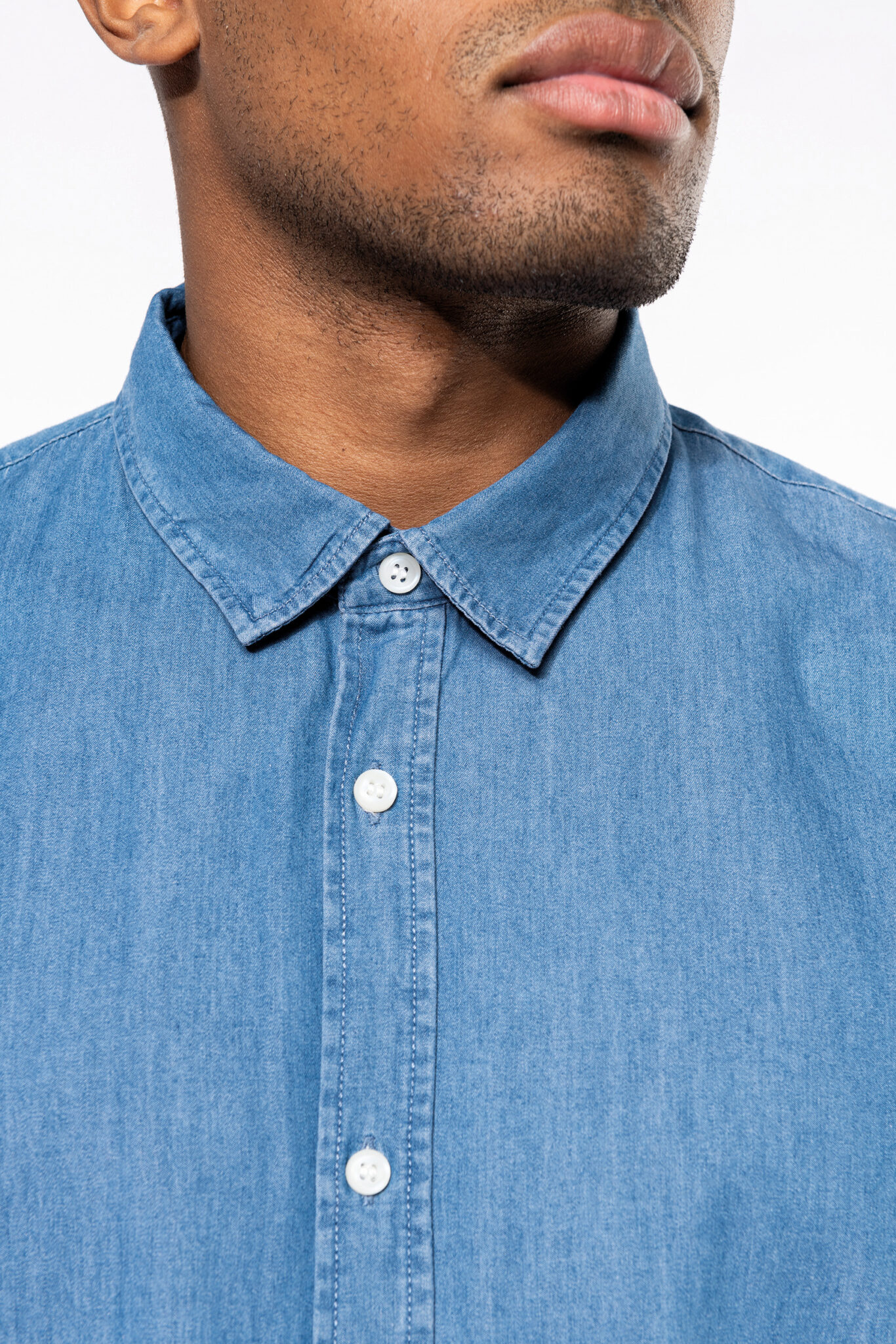 Miniature 8 pour Chemise denim homme