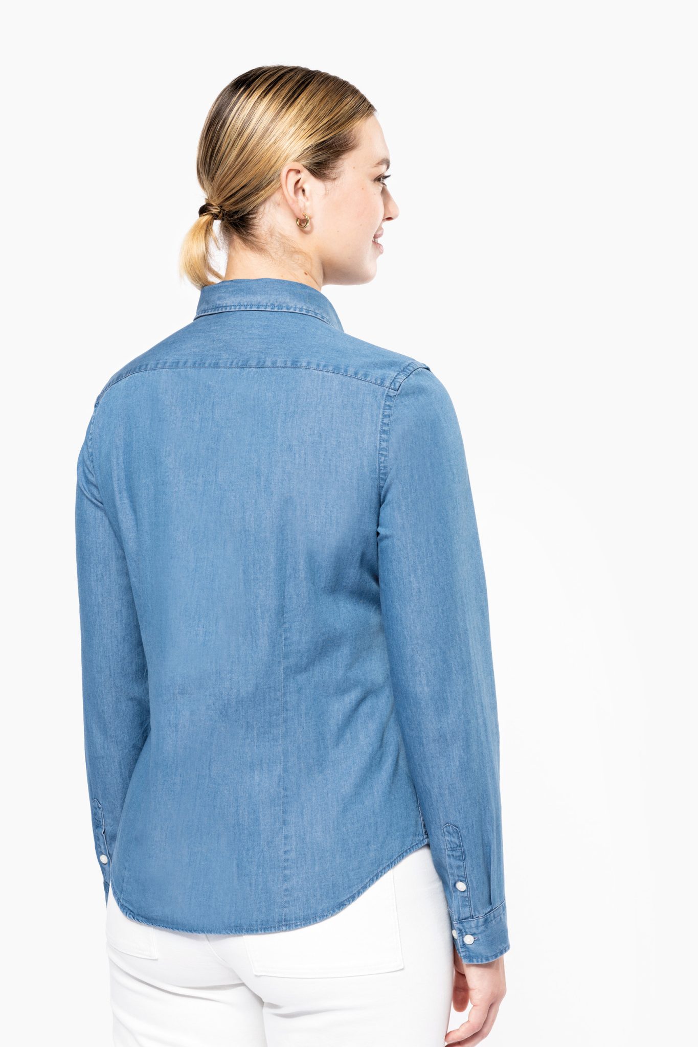 Miniature 2 pour Chemise denim femme
