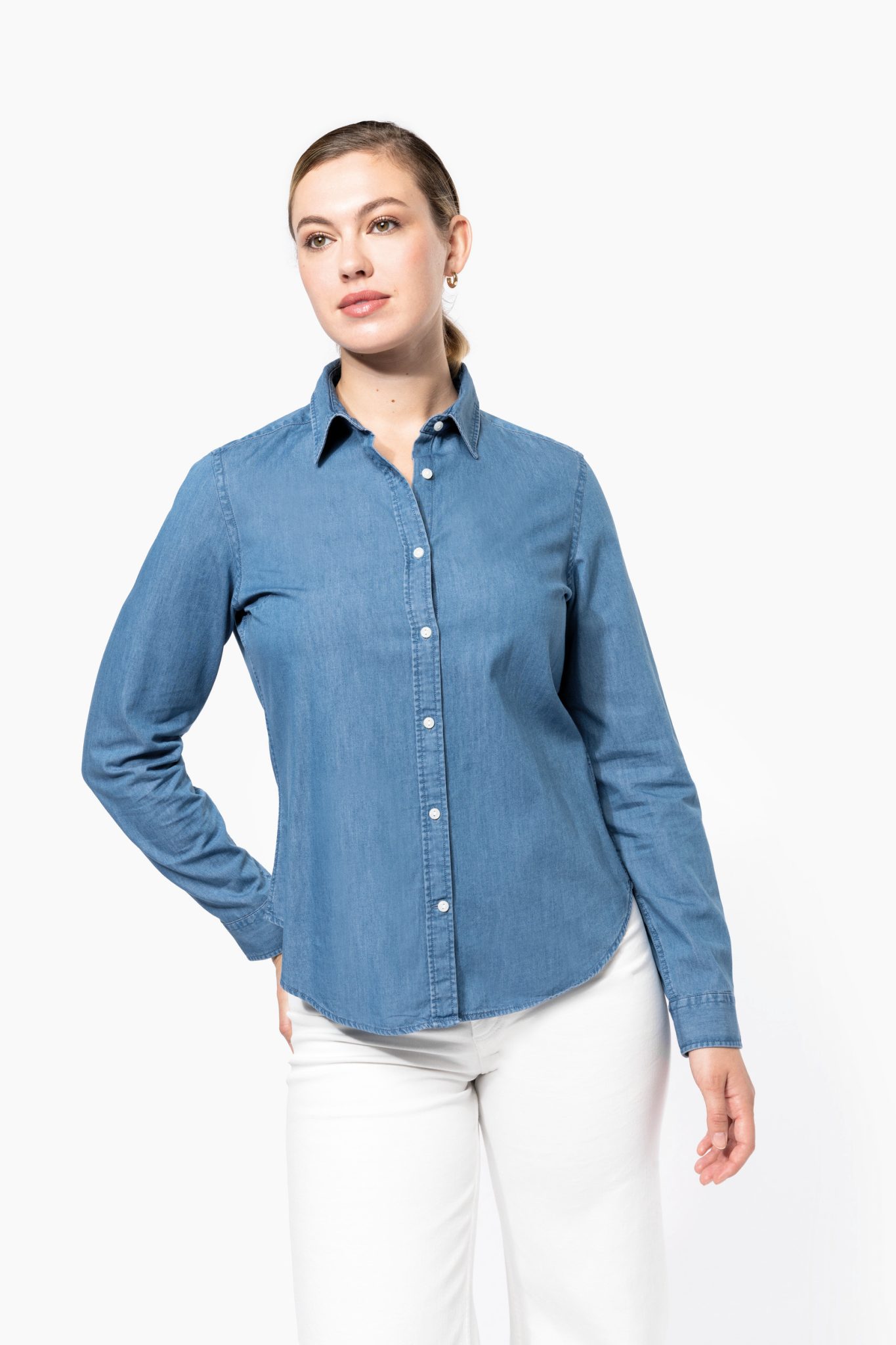 Miniature 1 pour Chemise denim femme