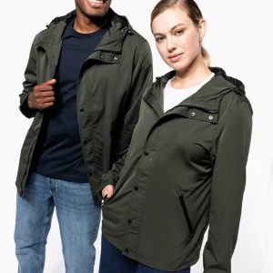 Visuel Veste écoresponsable à capuche unisexe