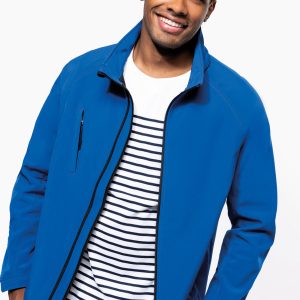 Visuel Veste softshell à capuche amovible homme