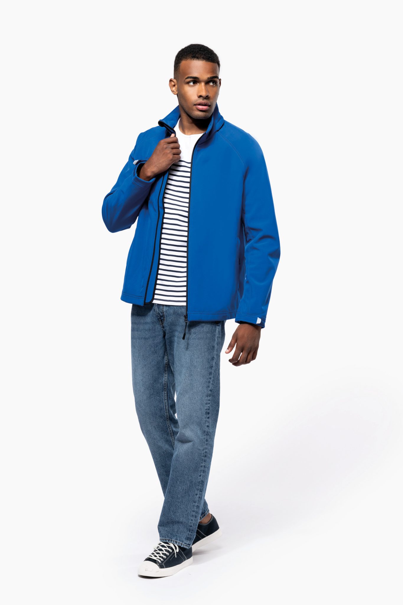 Miniature 5 pour Veste softshell à capuche amovible homme