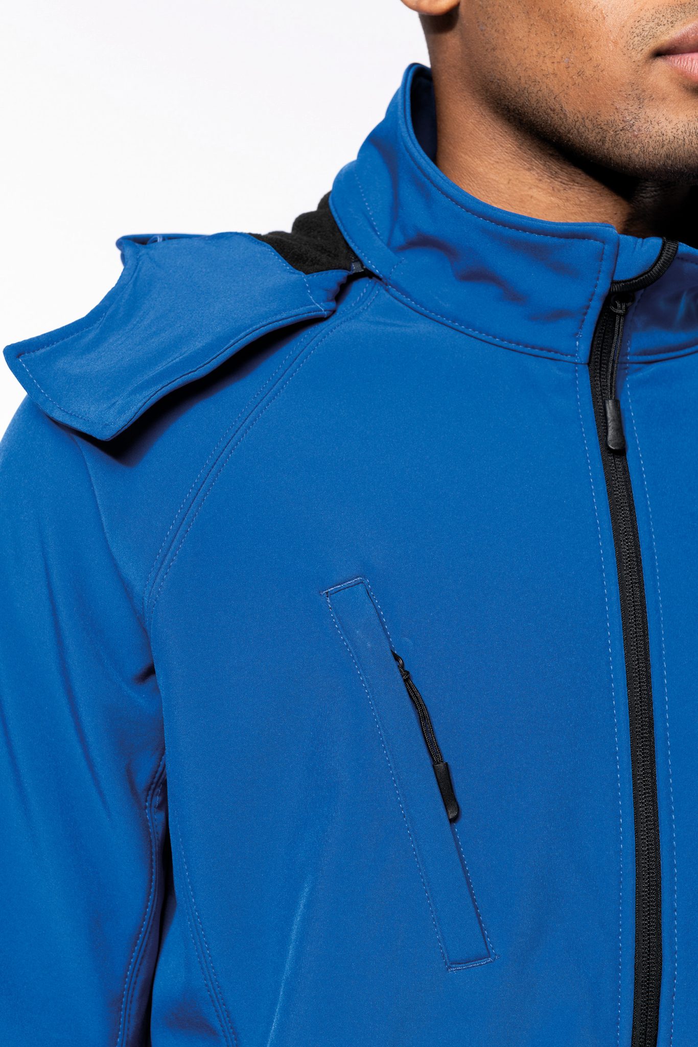 Miniature 10 pour Veste softshell à capuche amovible homme