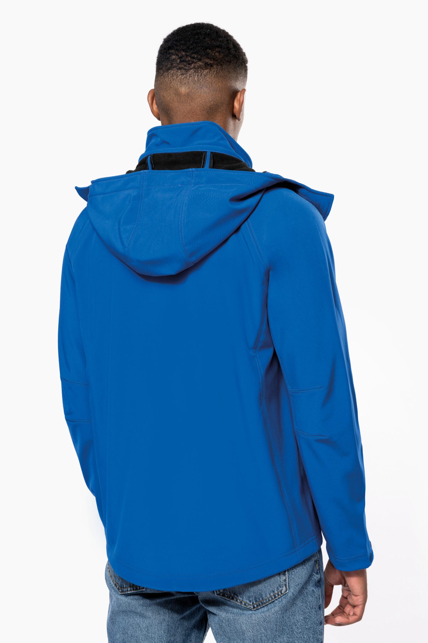 Miniature 2 pour Veste softshell à capuche amovible homme