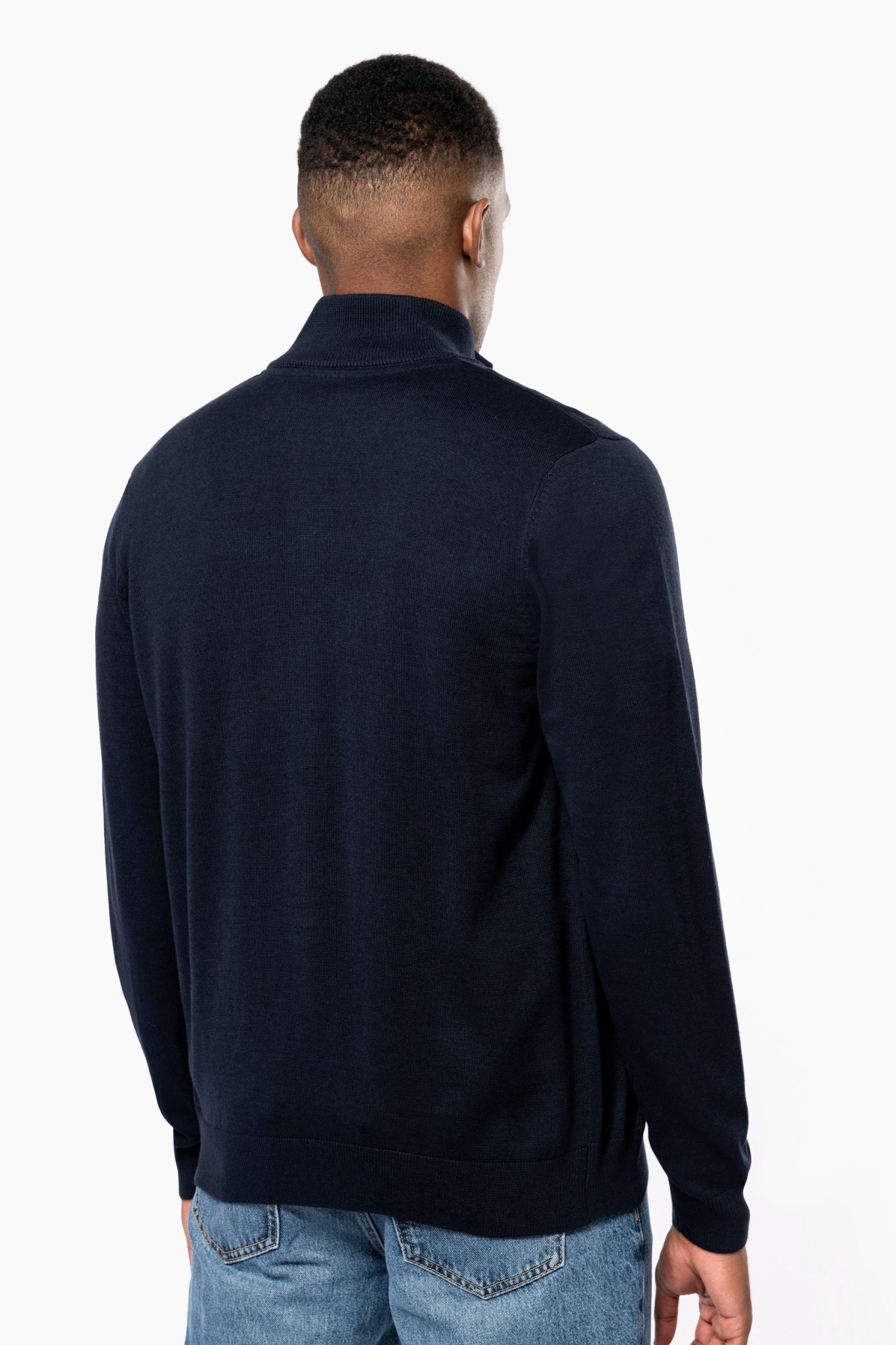 Miniature 2 pour Cardigan zippé homme