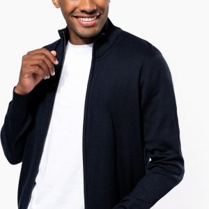 Visuel Cardigan zippé homme