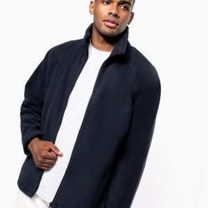 Visuel Veste micropolaire zippée manches raglan homme