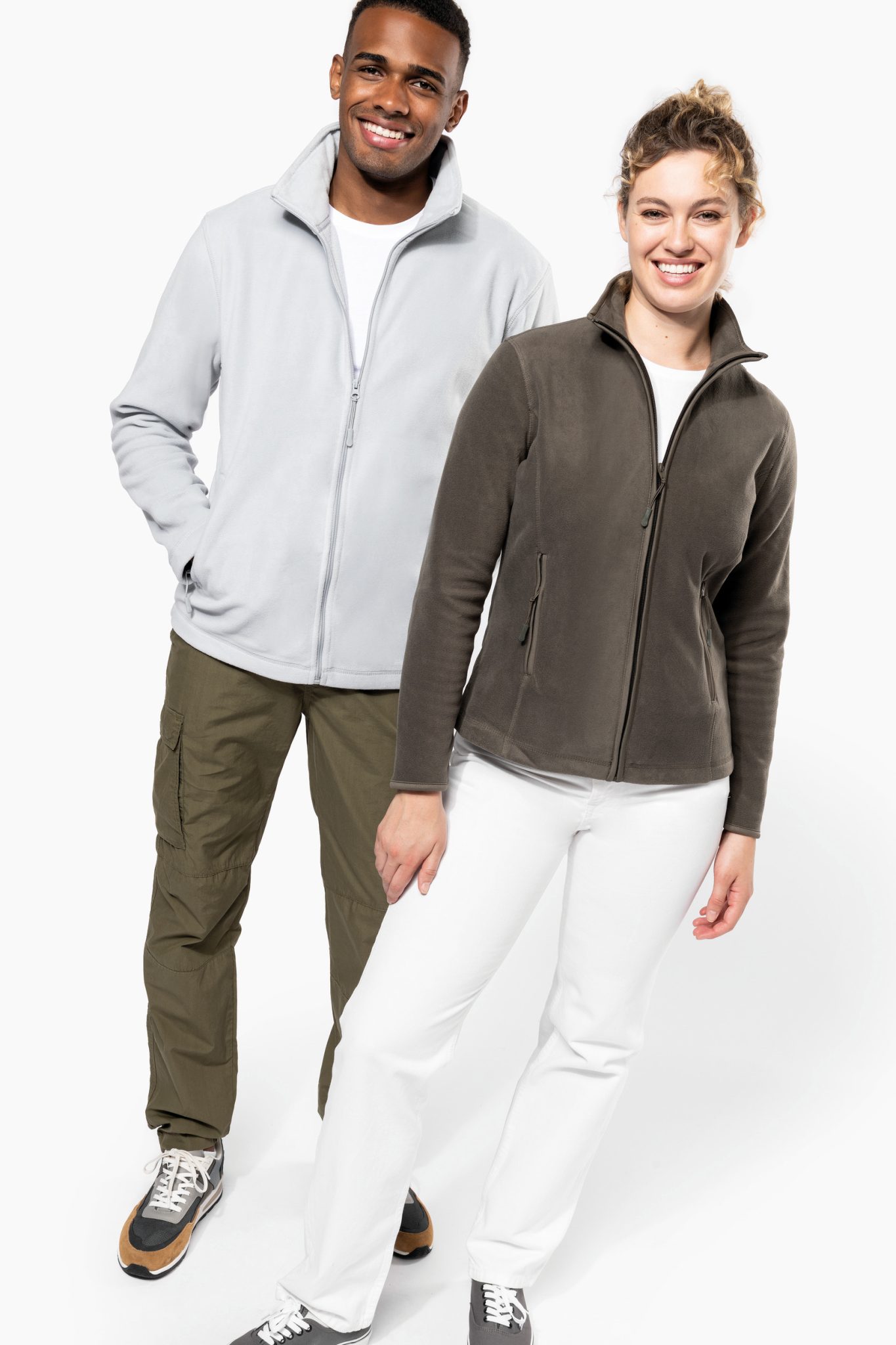 Miniature 7 pour Veste micropolaire zippée femme