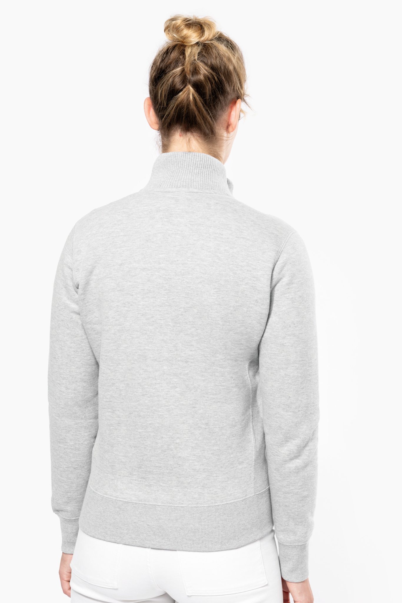 Miniature 2 pour Veste molleton zippée femme