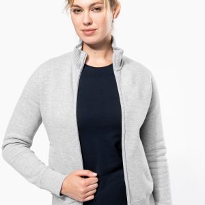 Visuel Veste molleton zippée femme