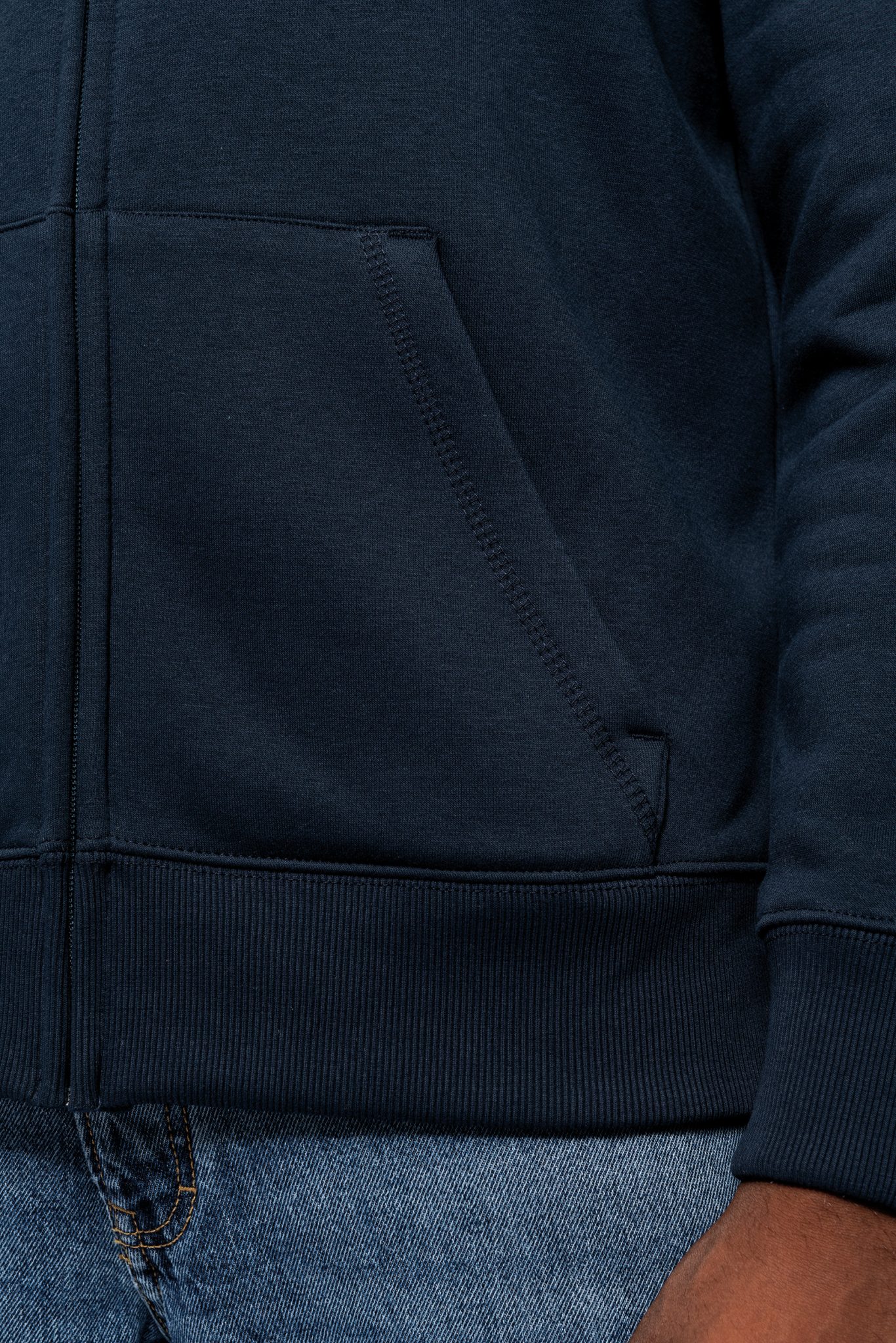 Miniature 16 pour Sweat-shirt zippé capuche unisexe
